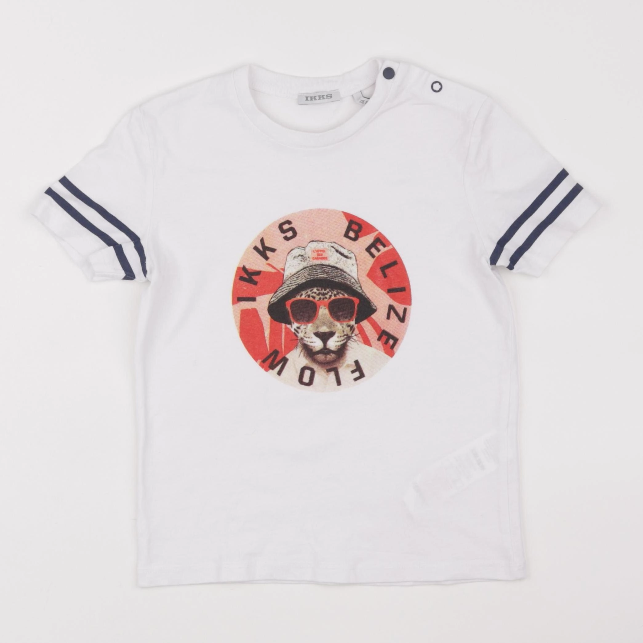 IKKS - tee-shirt blanc - 3 ans