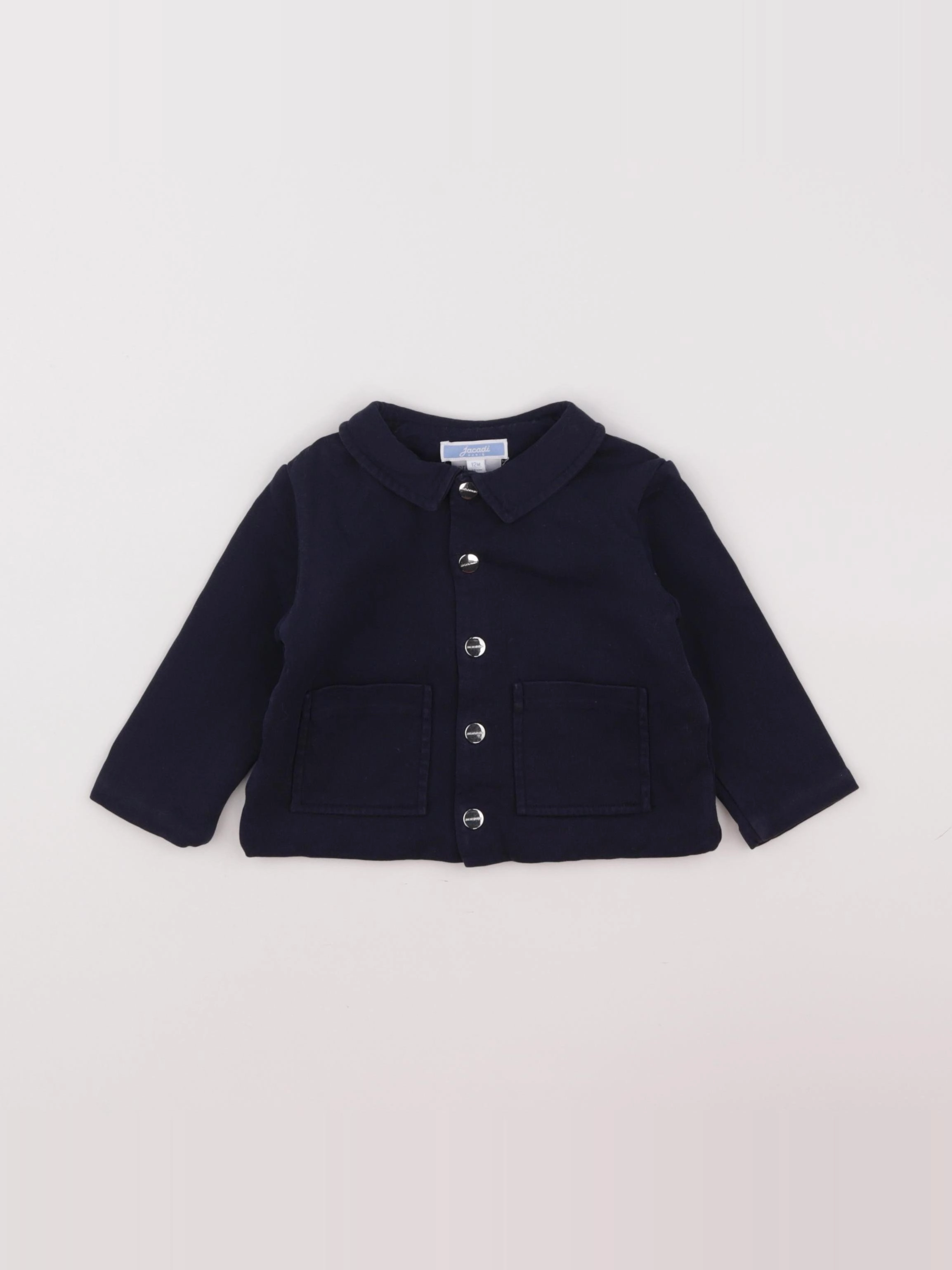 Jacadi - sweat bleu - 12 mois