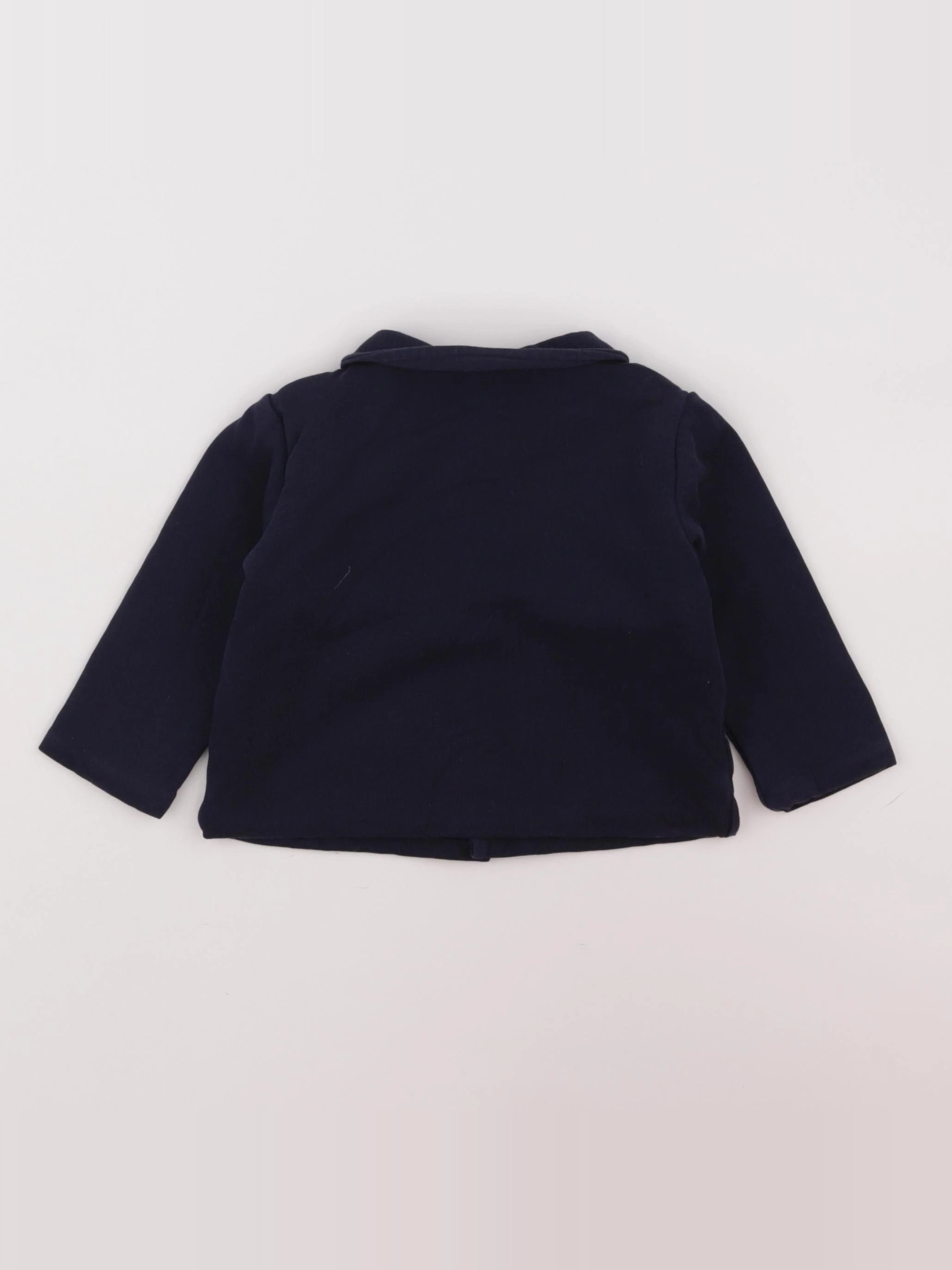 Jacadi - sweat bleu - 12 mois