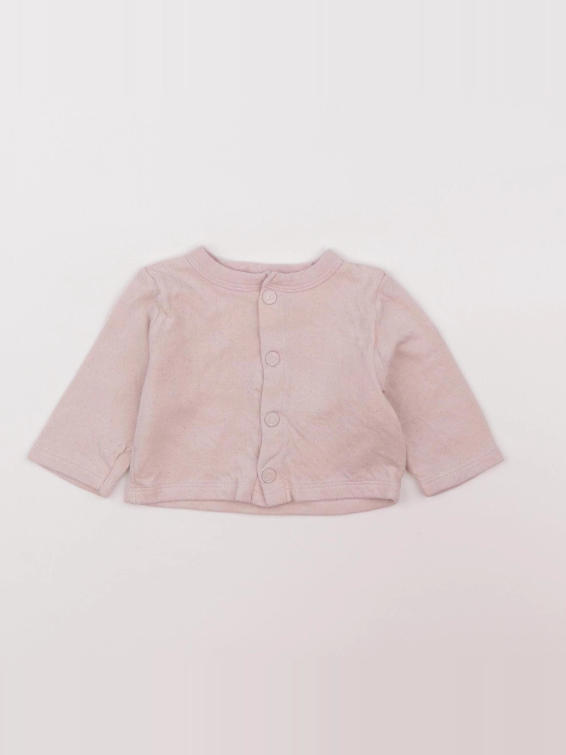 Petit Bateau - tee-shirt rose - 6 mois