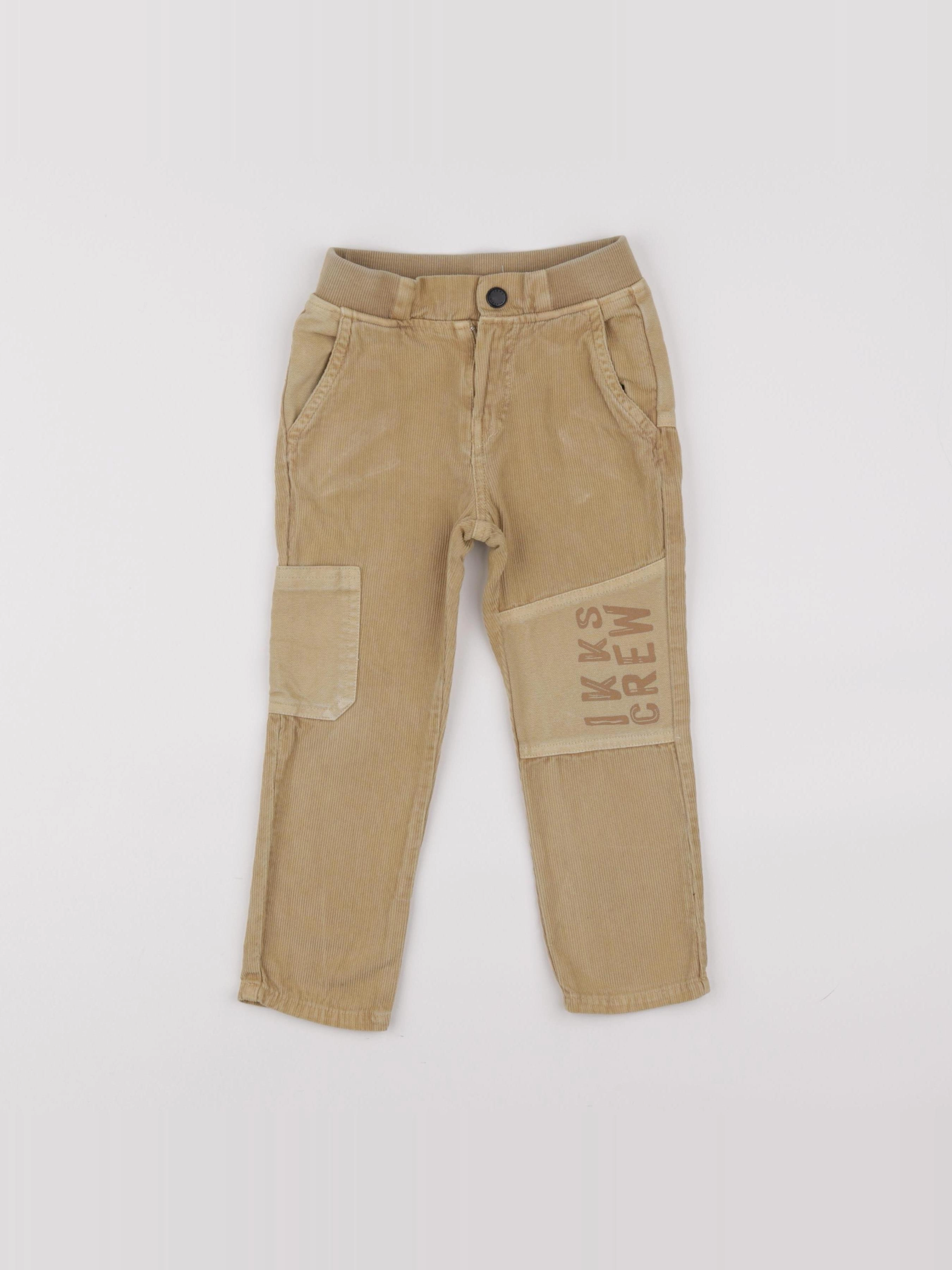 IKKS - pantalon beige - 3 ans