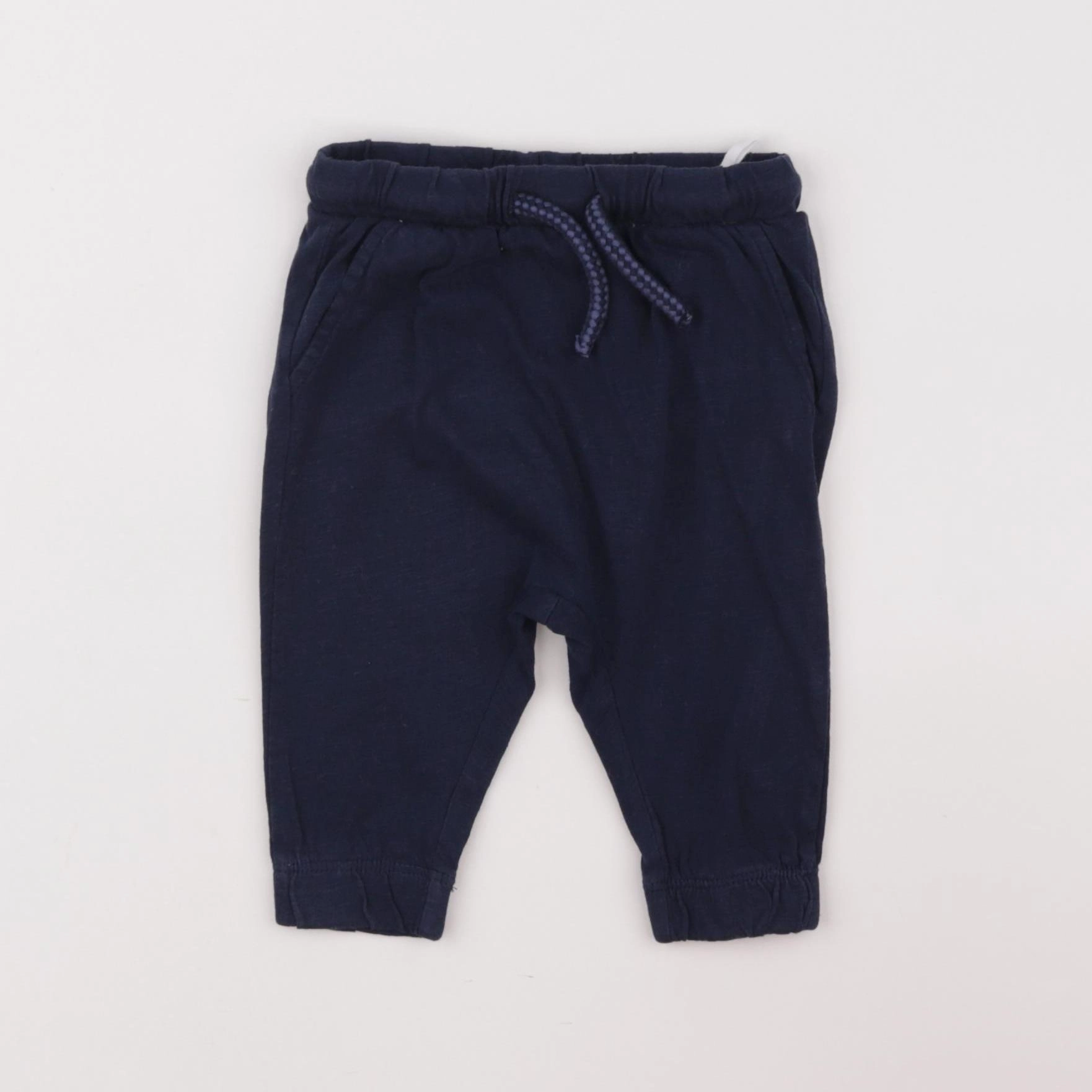 H&M - sarouel bleu - 6 mois