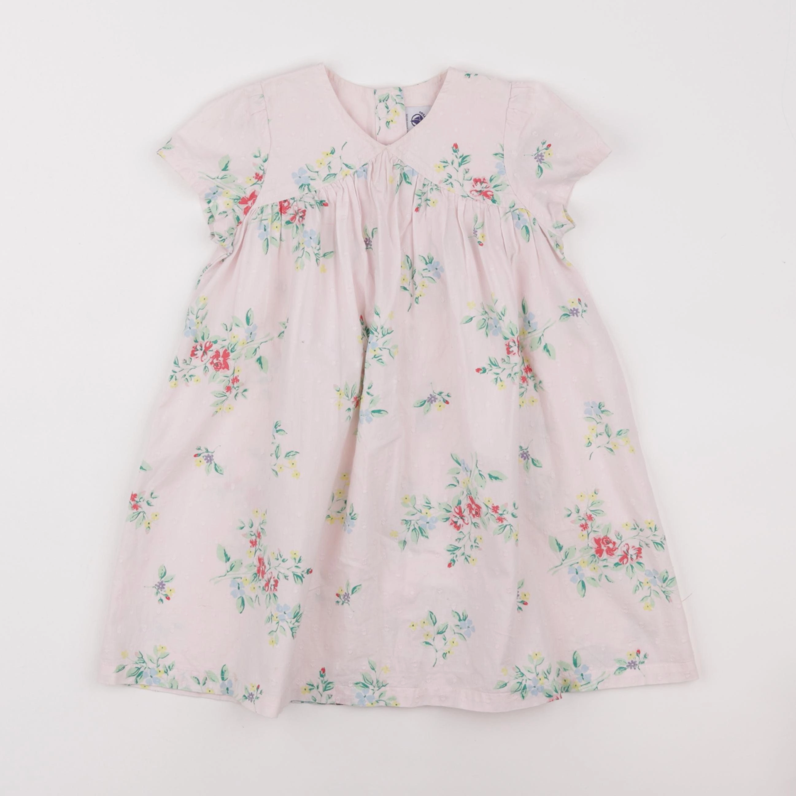 Petit Bateau - robe rose - 24 mois
