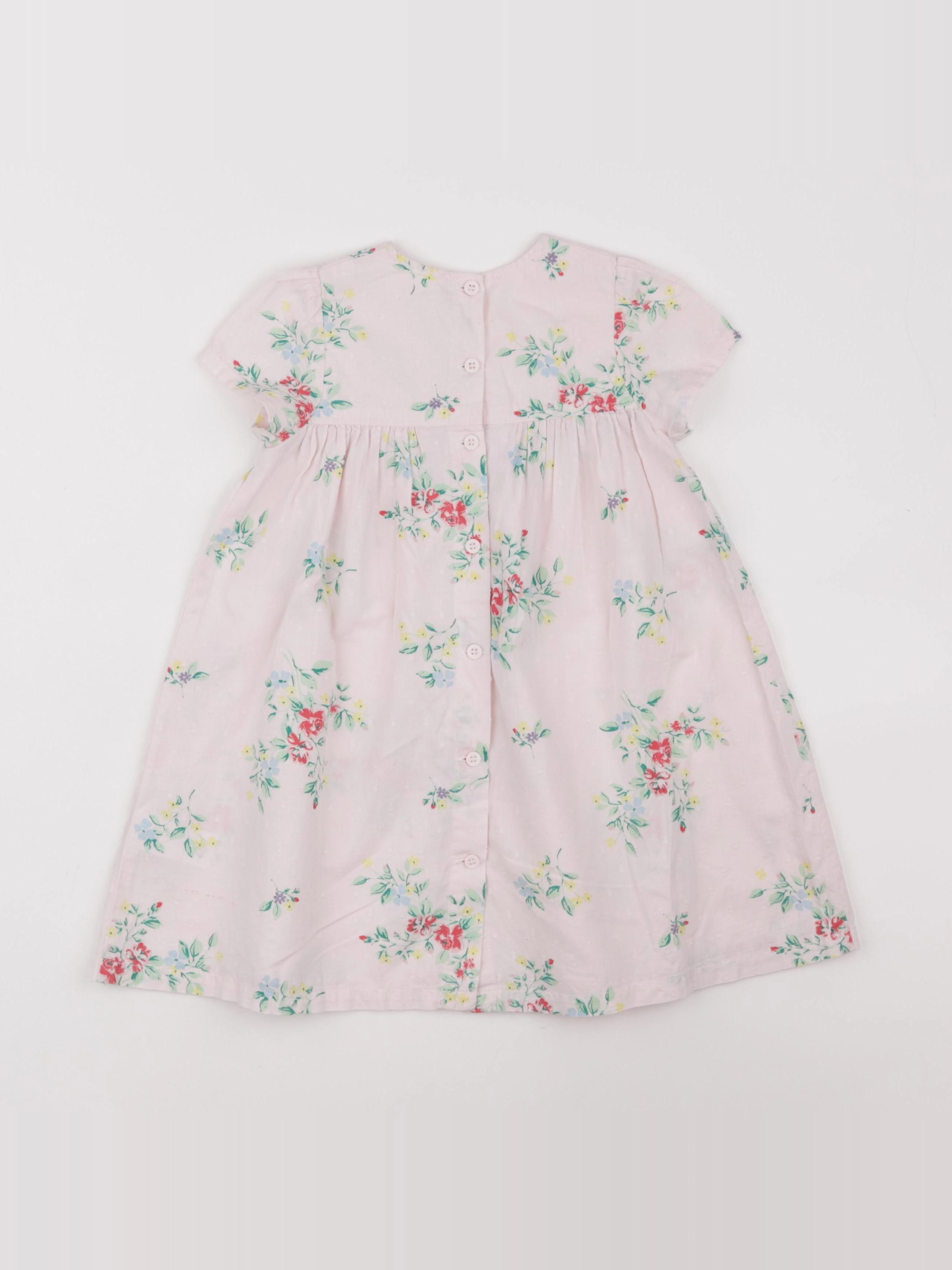 Petit Bateau - robe rose - 24 mois