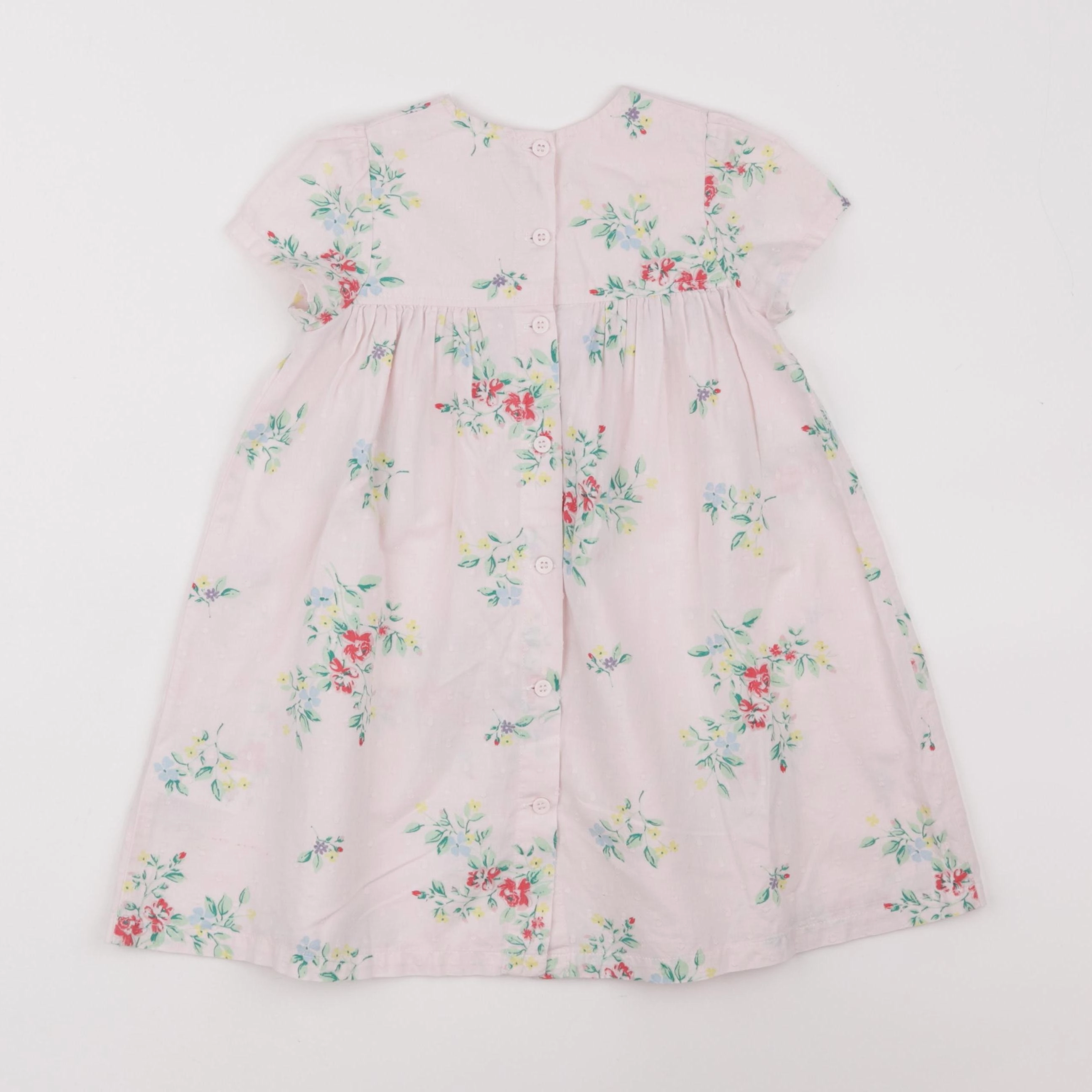 Petit Bateau - robe rose - 24 mois