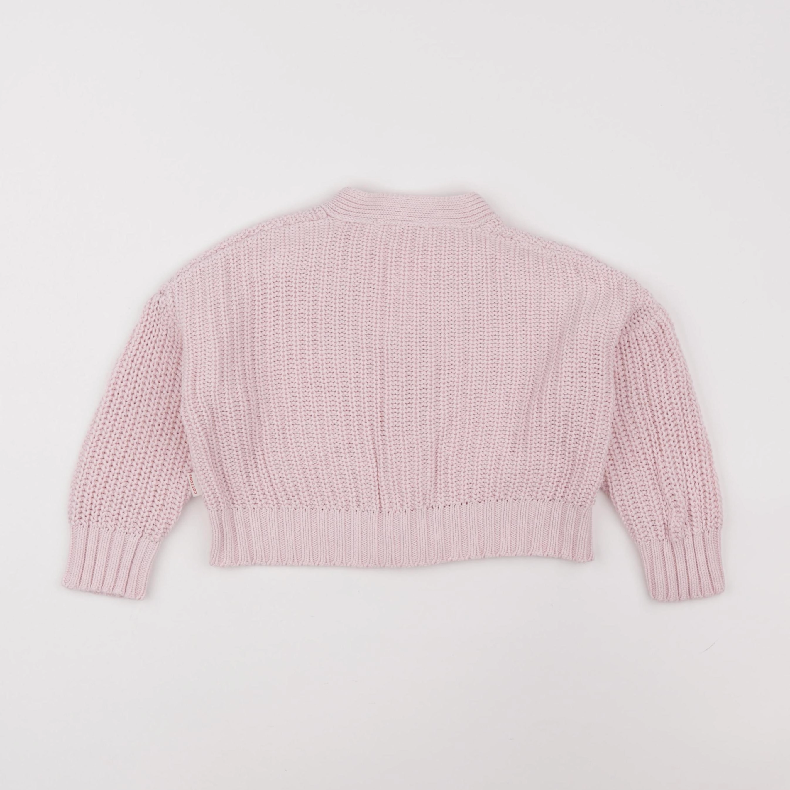 Tiny Cottons - gilet rose - 2 ans