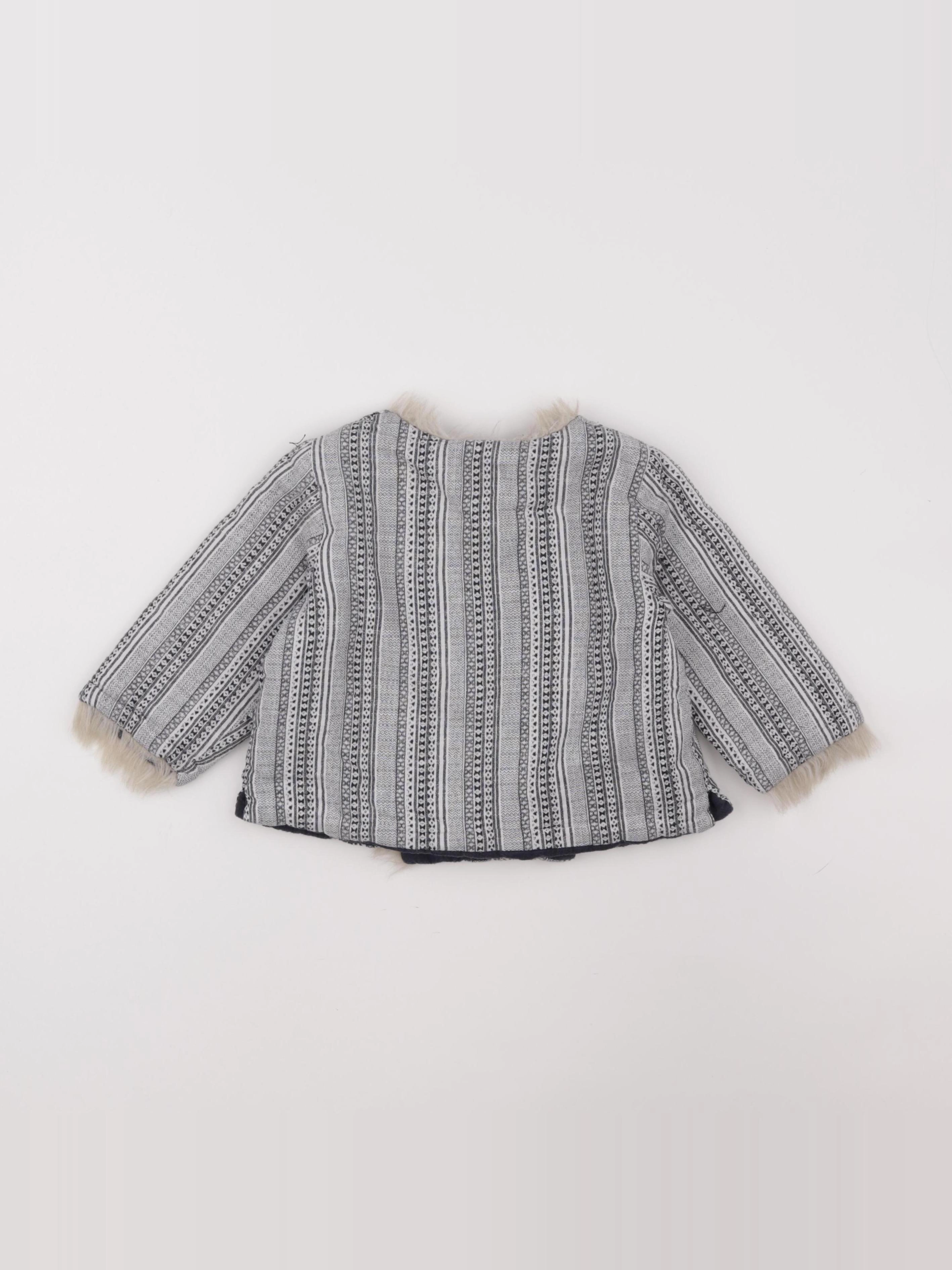 Bonton - veste gris - 2 ans