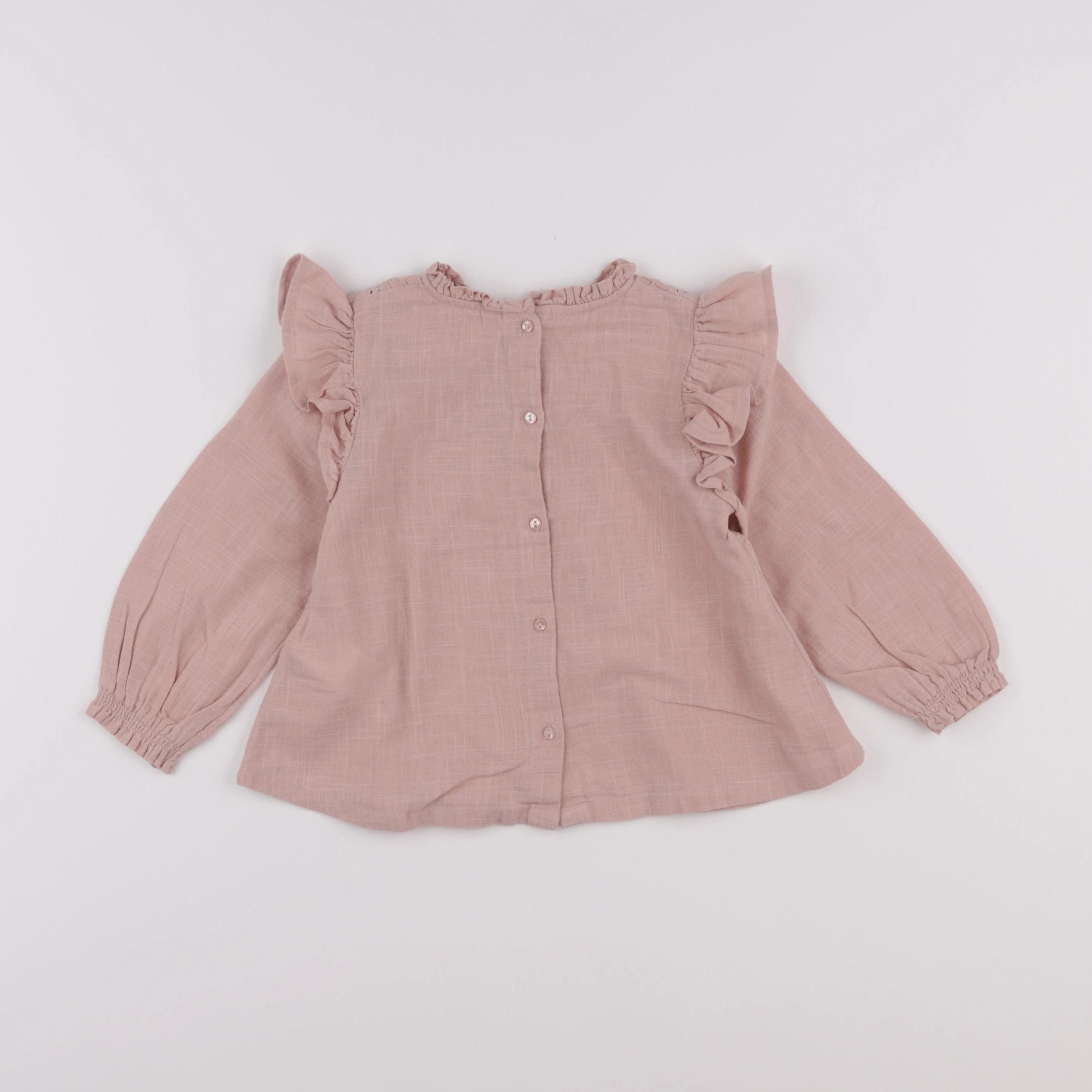 Vertbaudet - blouse rose - 24 mois