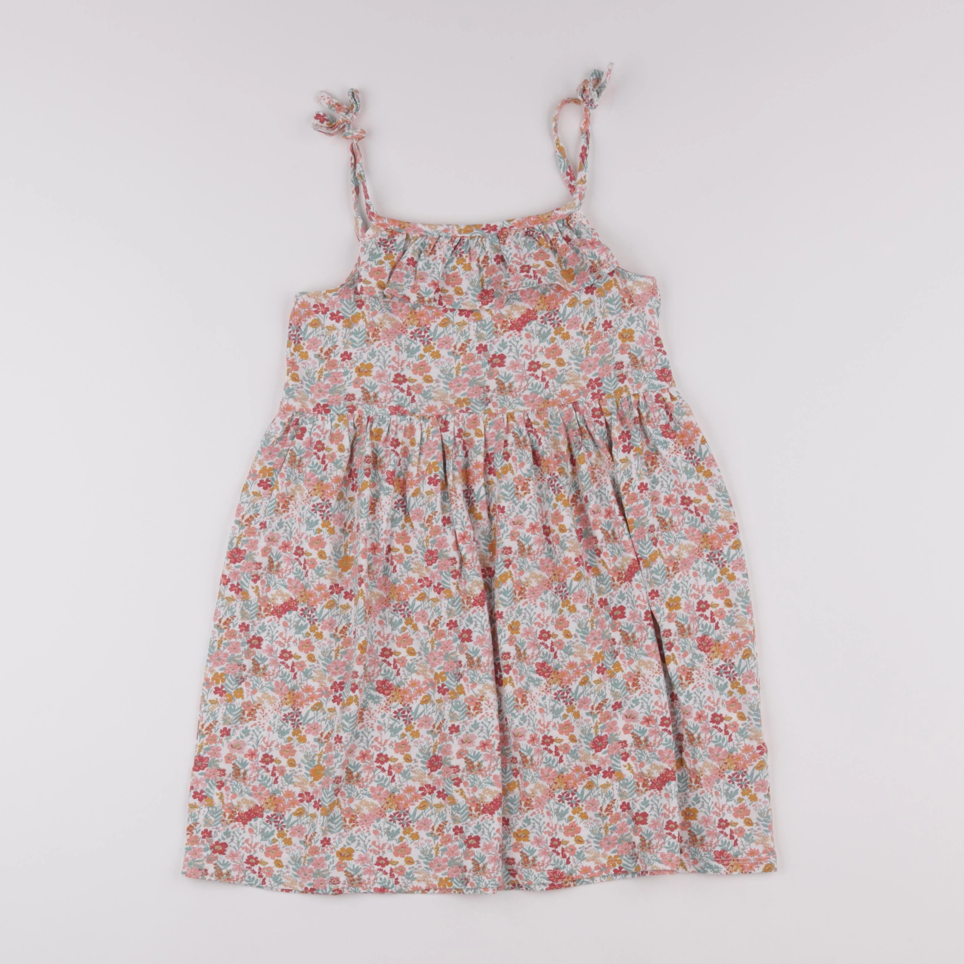 Vertbaudet - robe multicolore - 8 ans