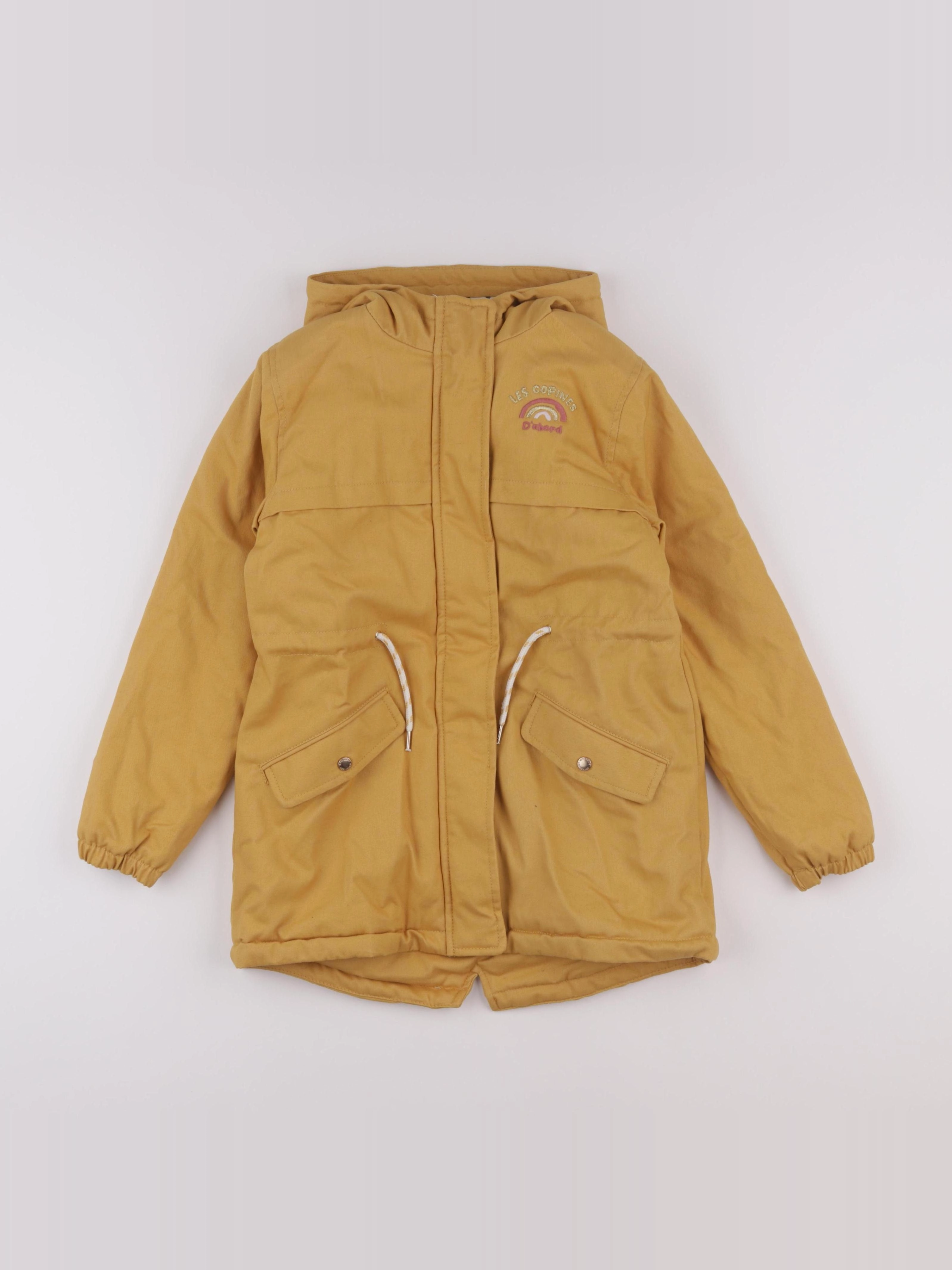 Vertbaudet - parka jaune - 8 ans