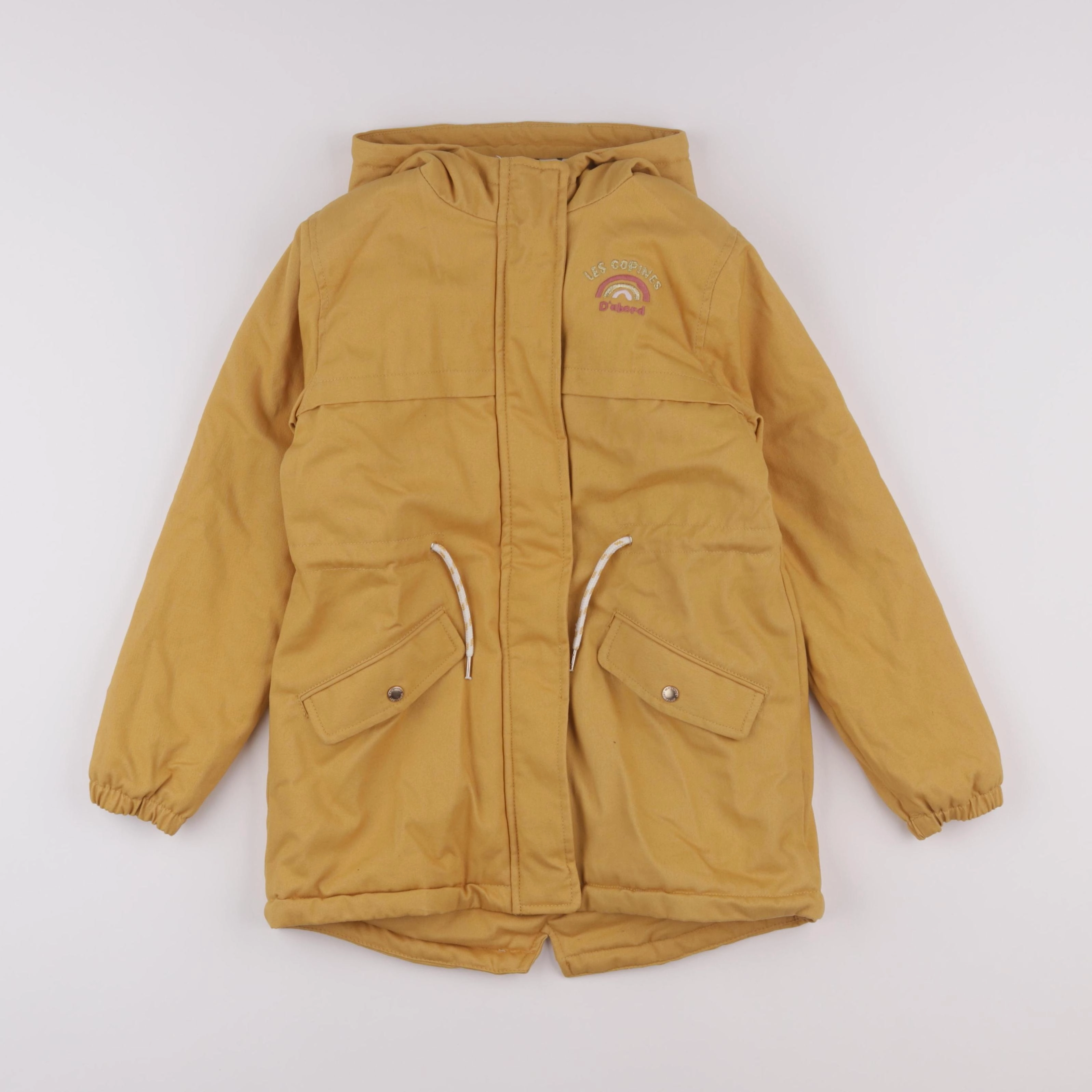 Vertbaudet - parka jaune - 8 ans
