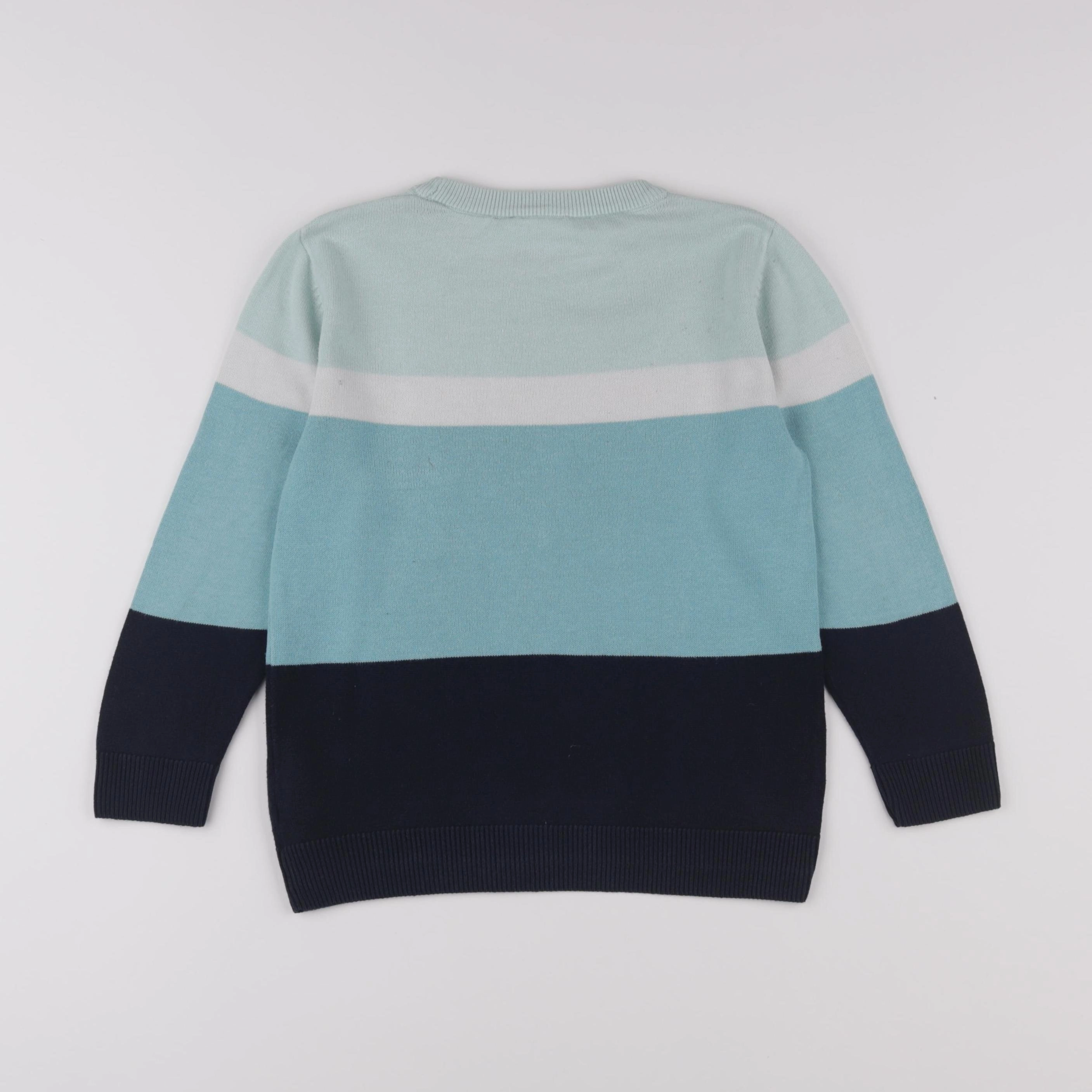 H&M - pull bleu - 6 ans