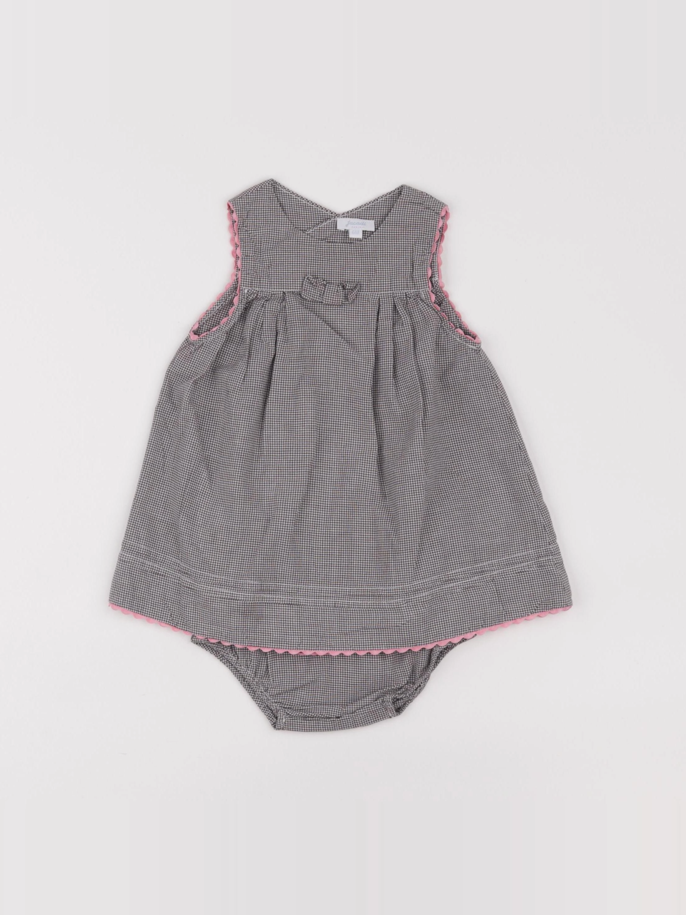 Jacadi - robe gris - 6 mois