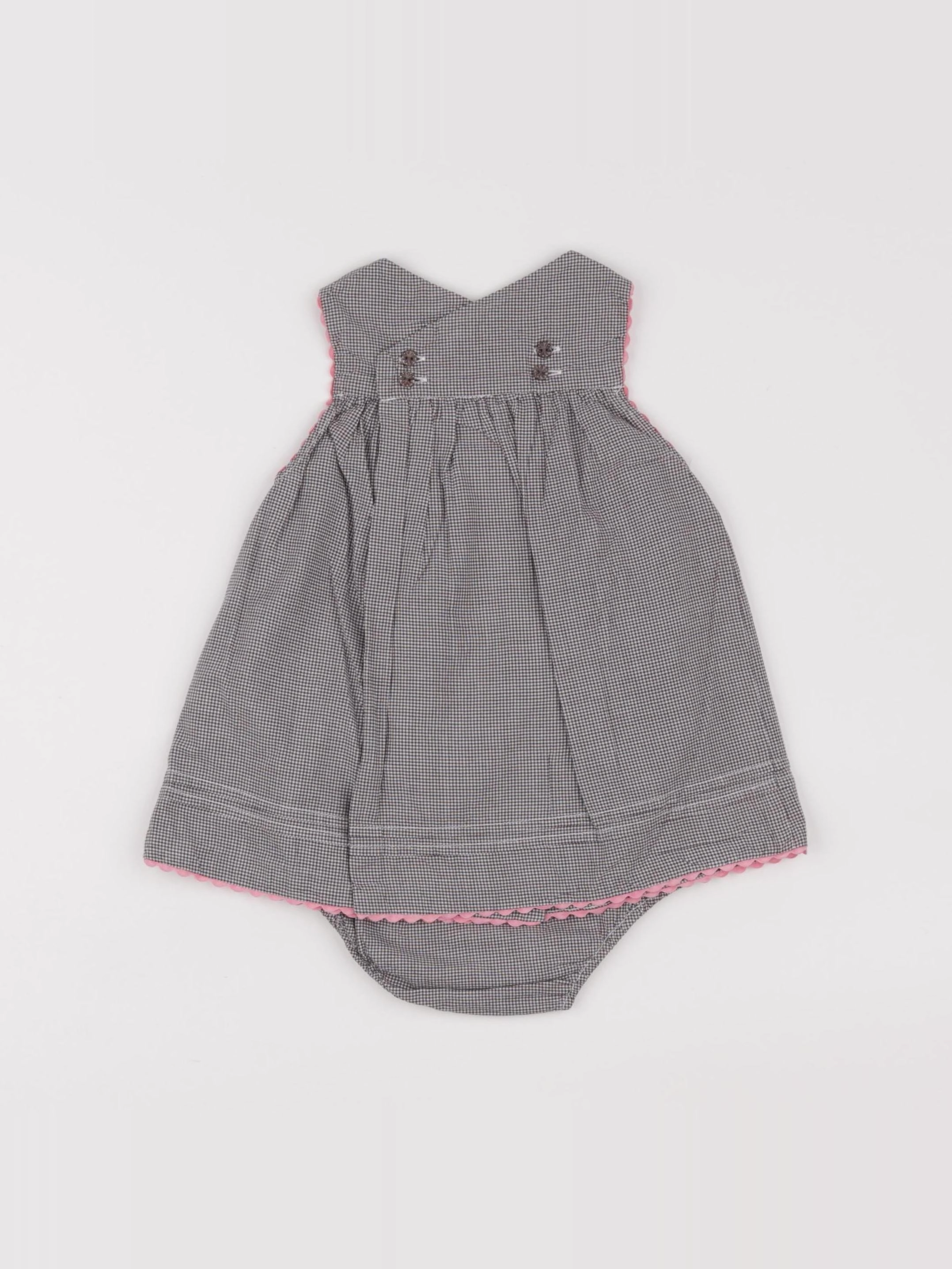 Jacadi - robe gris - 6 mois
