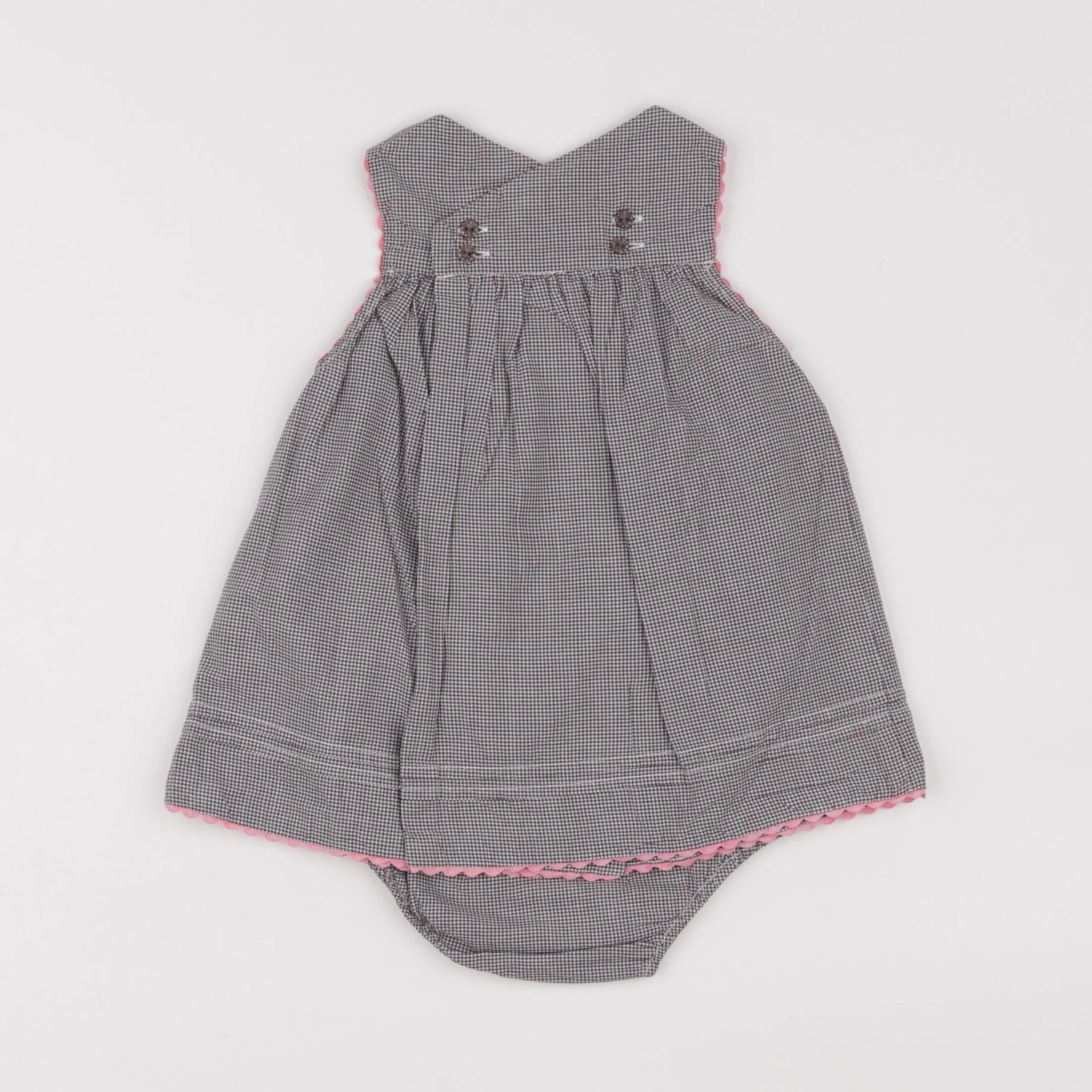 Jacadi - robe gris - 6 mois