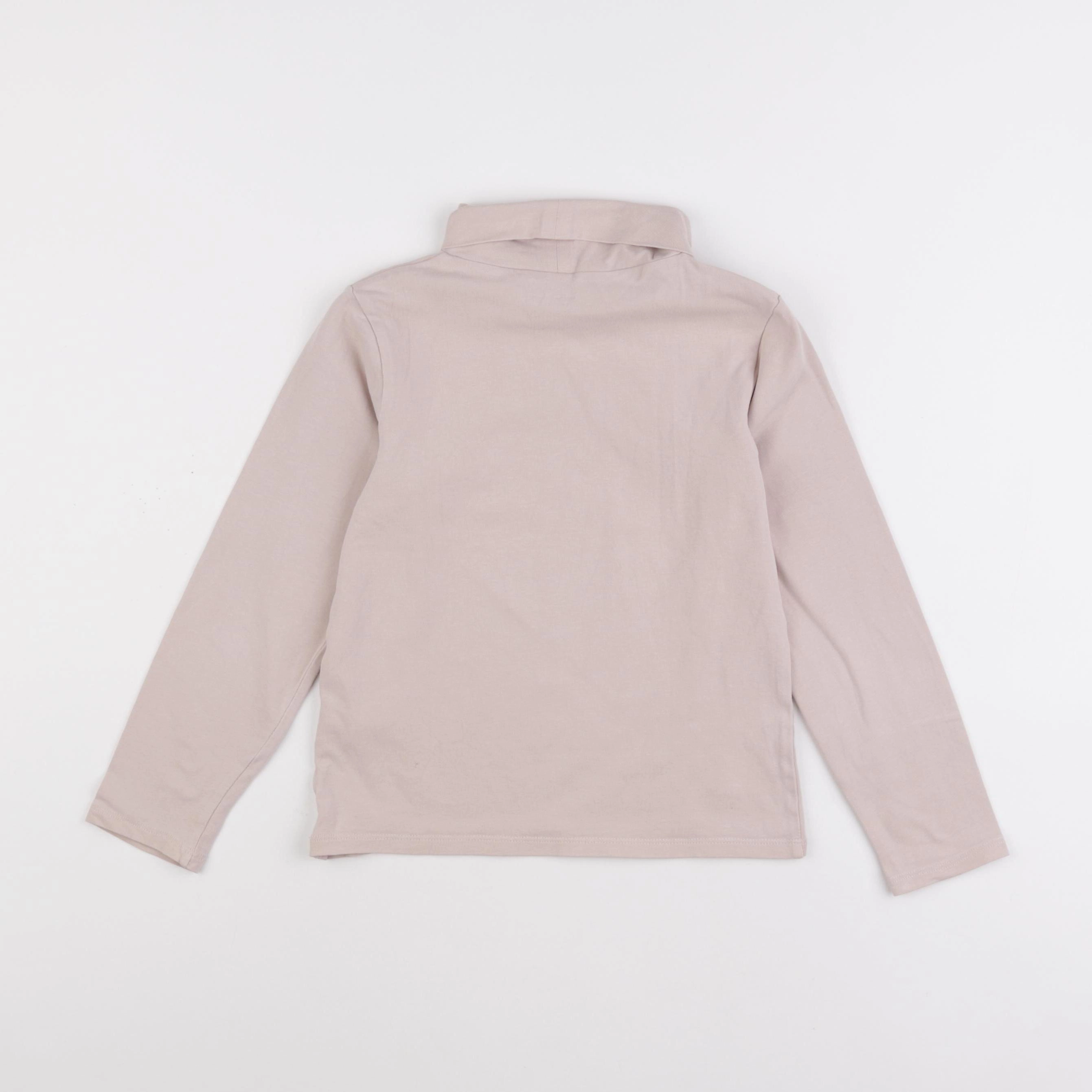 Vertbaudet - sous-pull rose - 8 ans