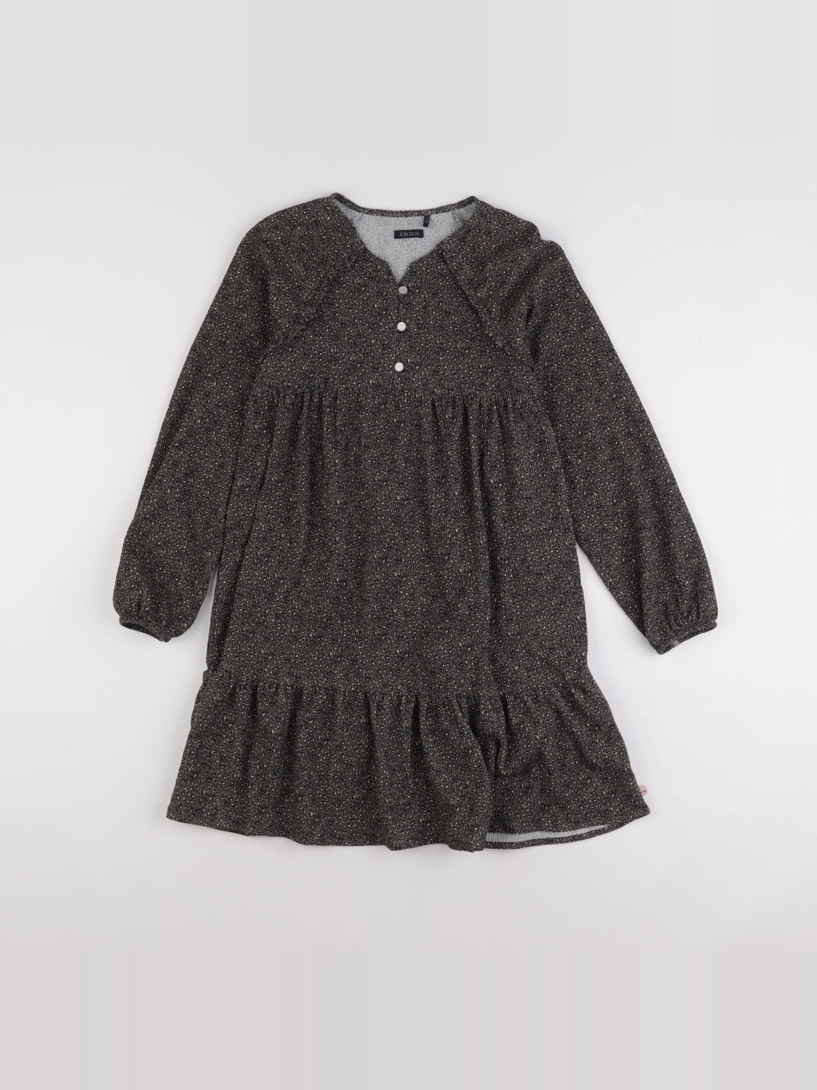 IKKS - robe vert - 10 ans