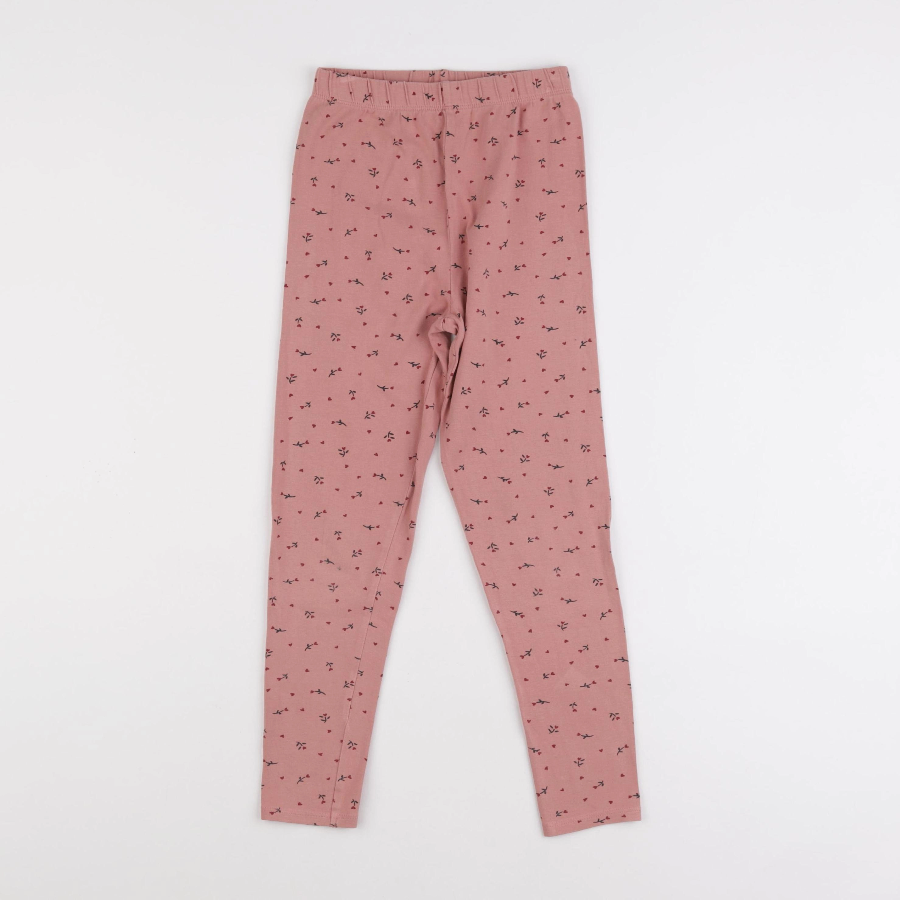 Vertbaudet - legging rose - 8 ans