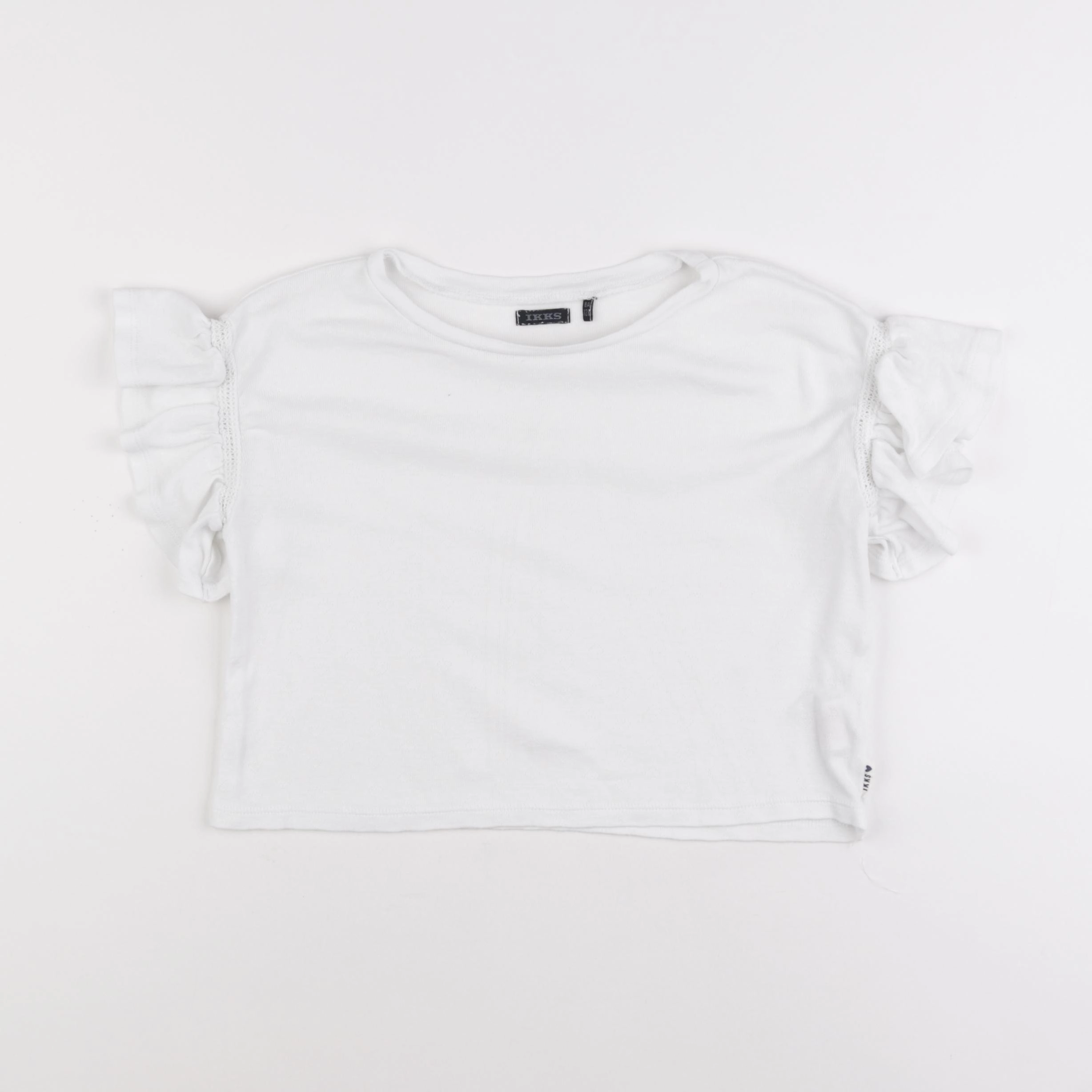 IKKS - tee-shirt blanc - 8 ans