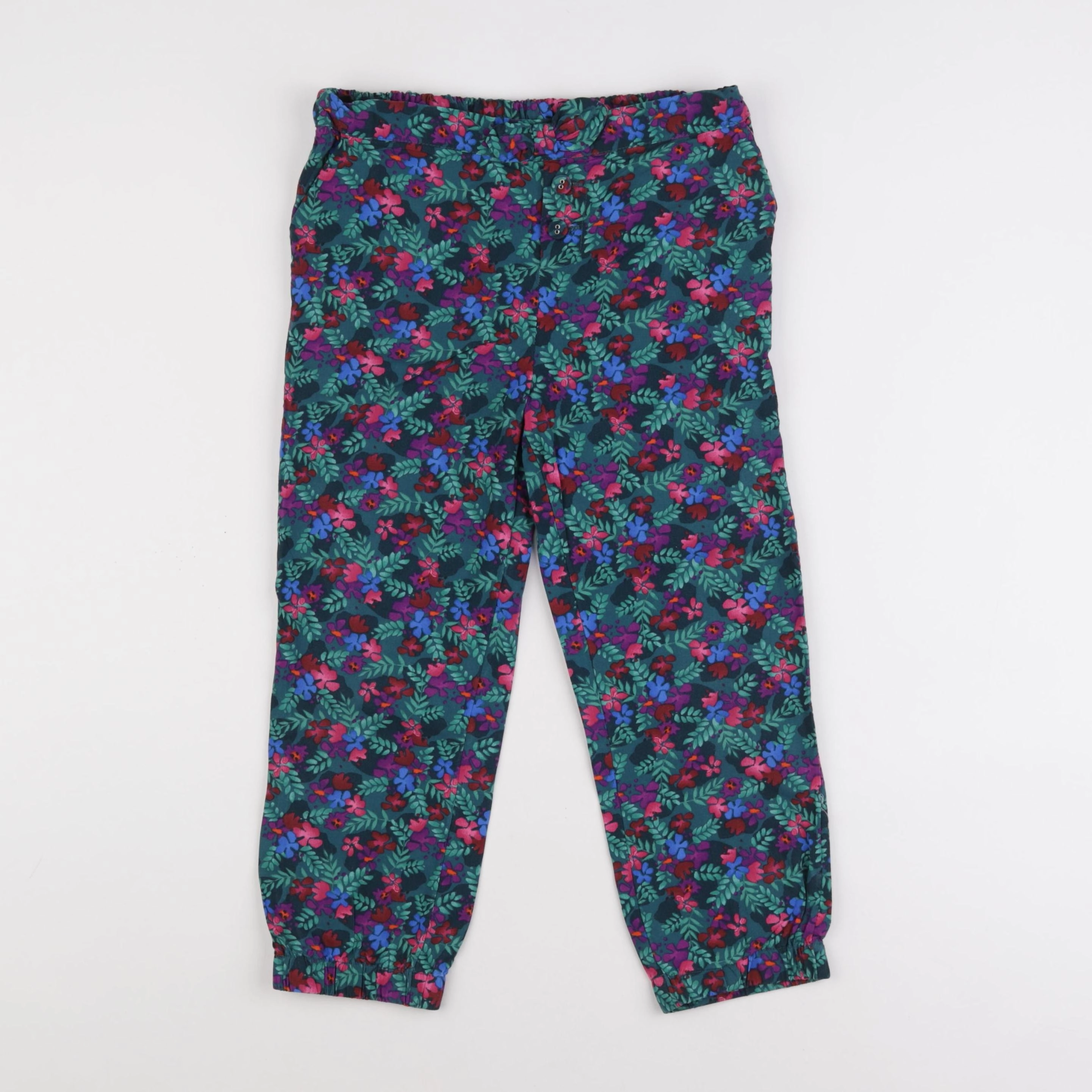 Vertbaudet - pantalon multicolore - 9 ans