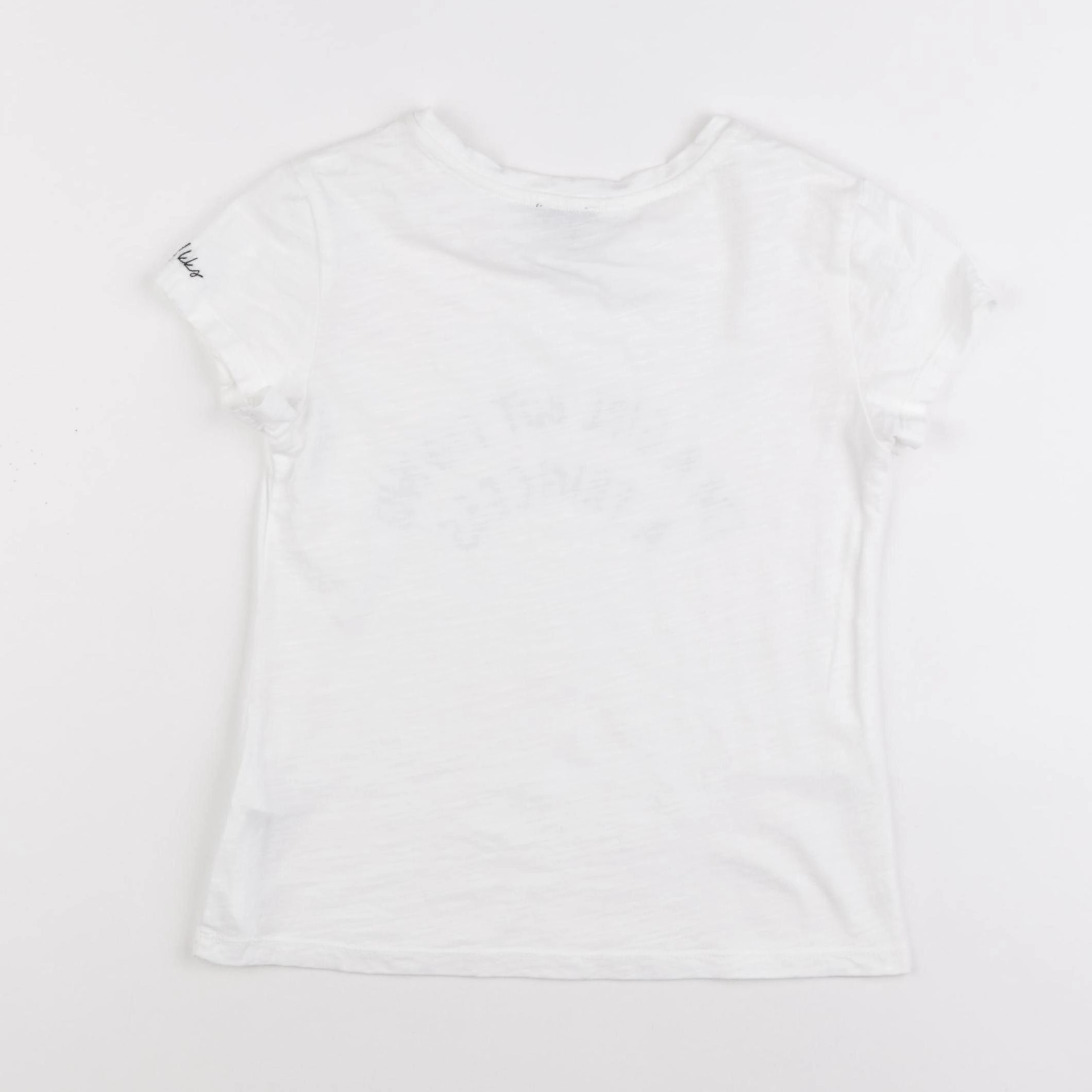 IKKS - tee-shirt blanc - 8 ans