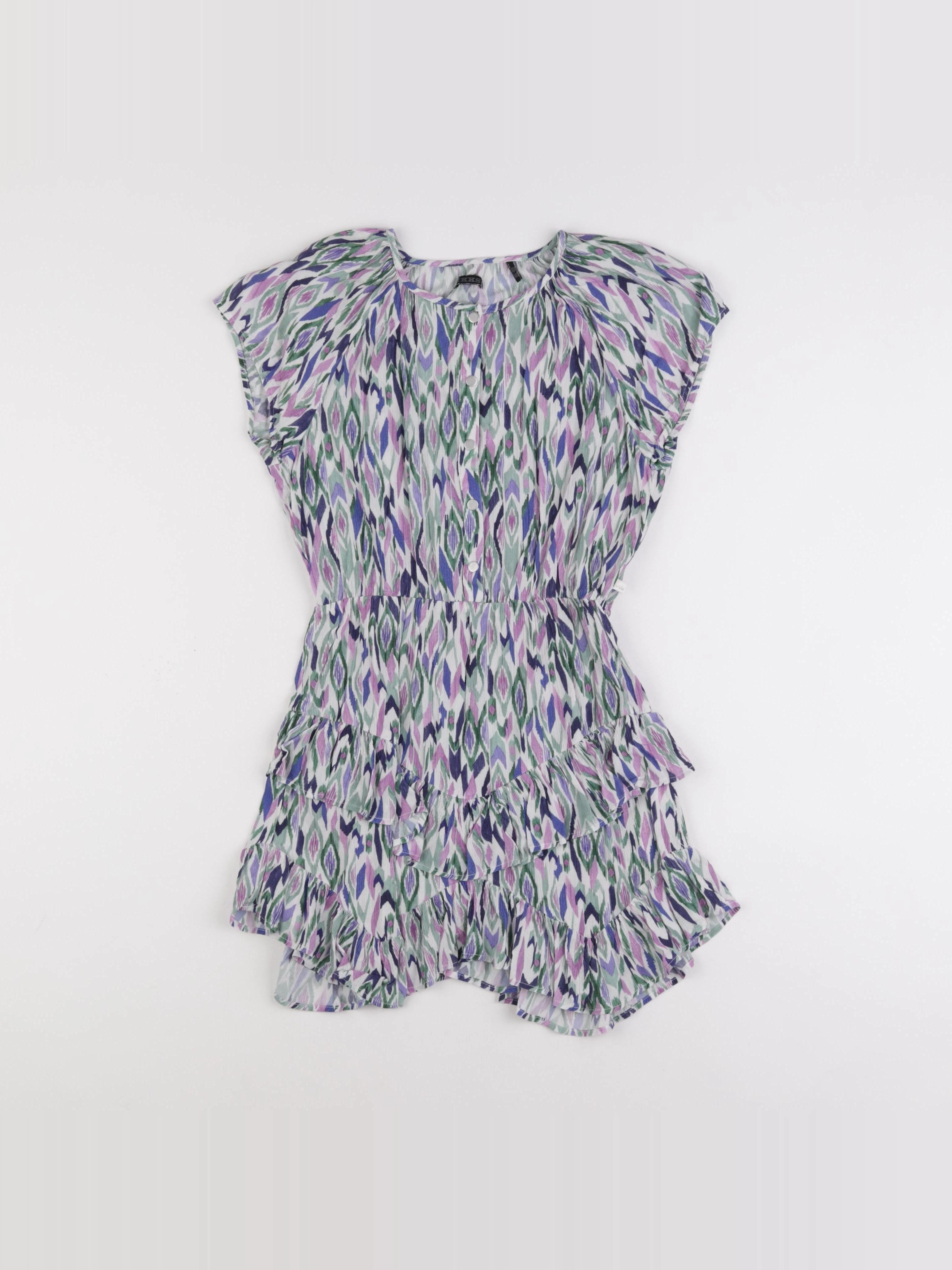 IKKS - robe multicolore - 10 ans