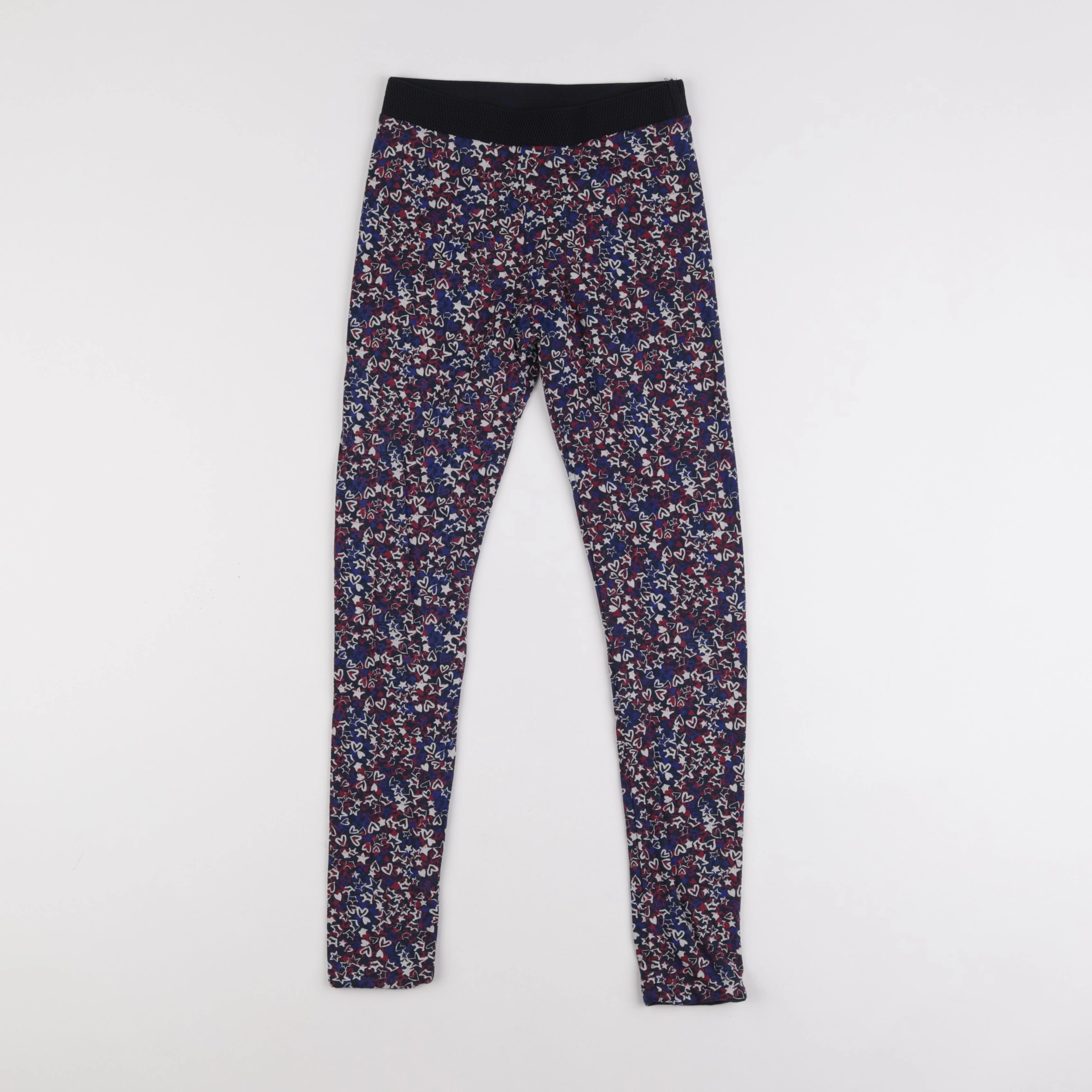IKKS - legging bleu - 10 ans