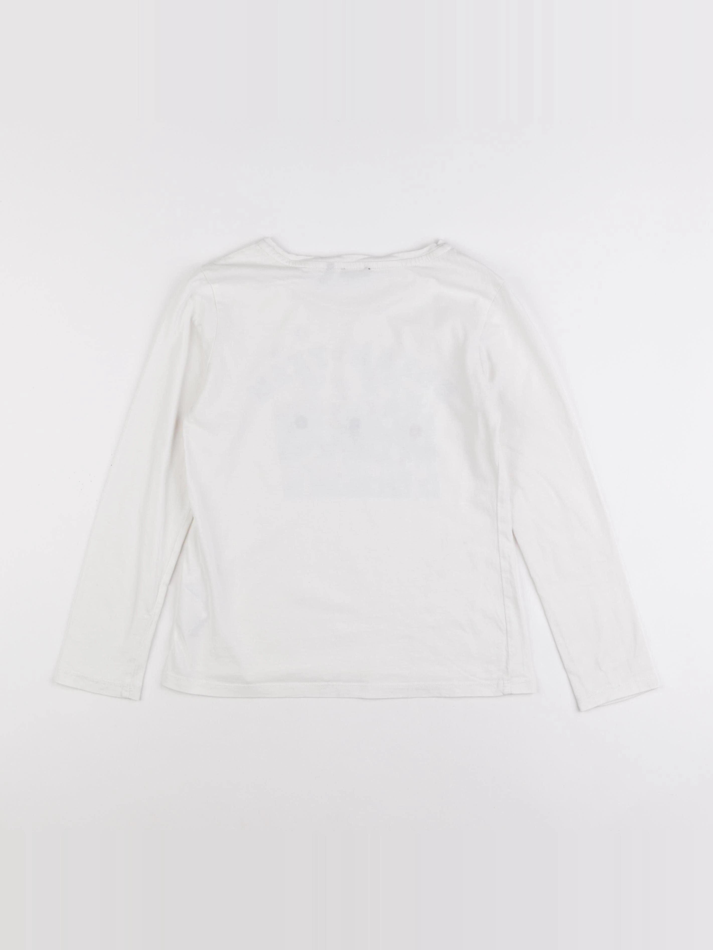 IKKS - tee-shirt blanc - 10 ans
