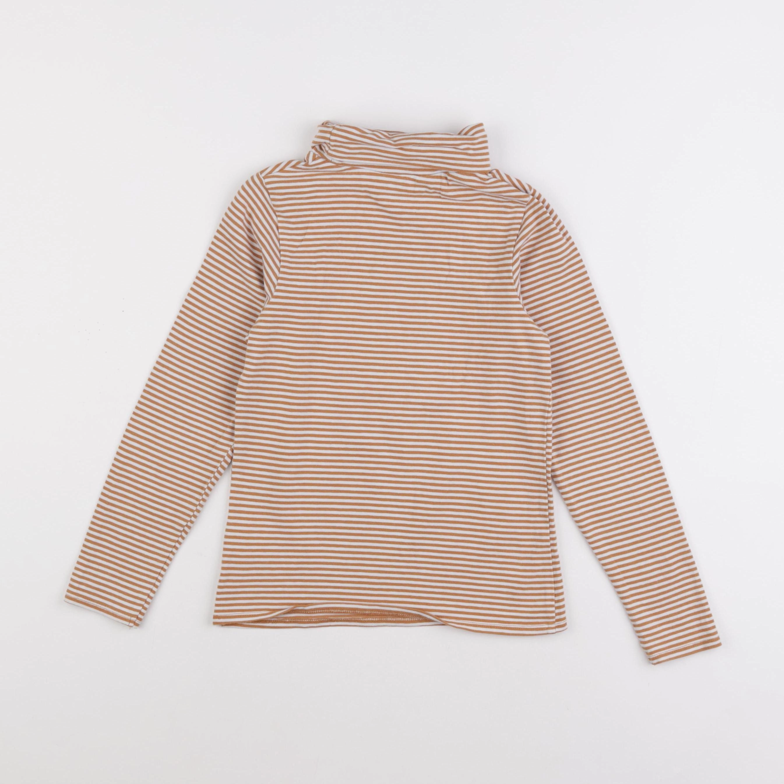 Vertbaudet - sous-pull marron - 8 ans