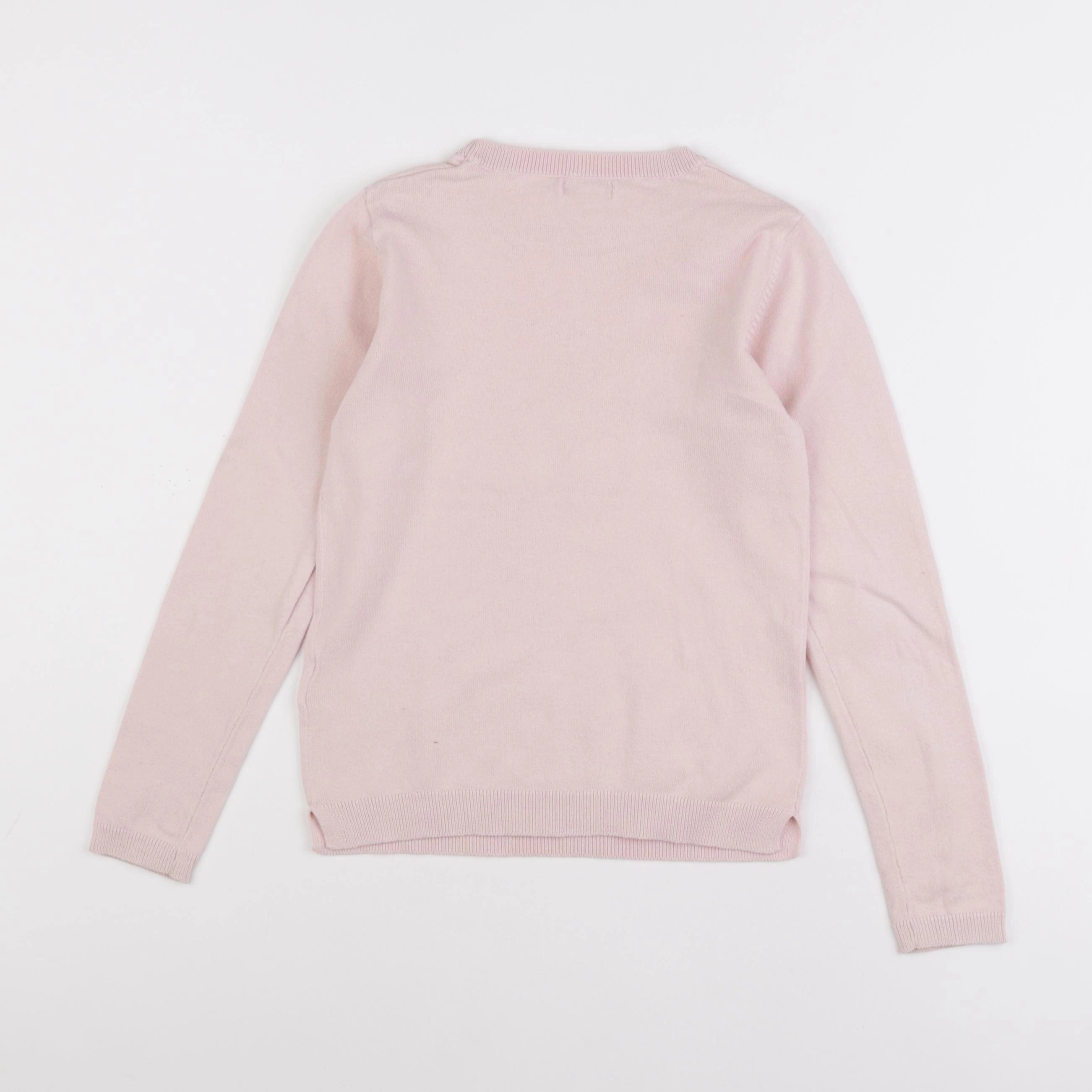 Vertbaudet - pull rose - 8 ans