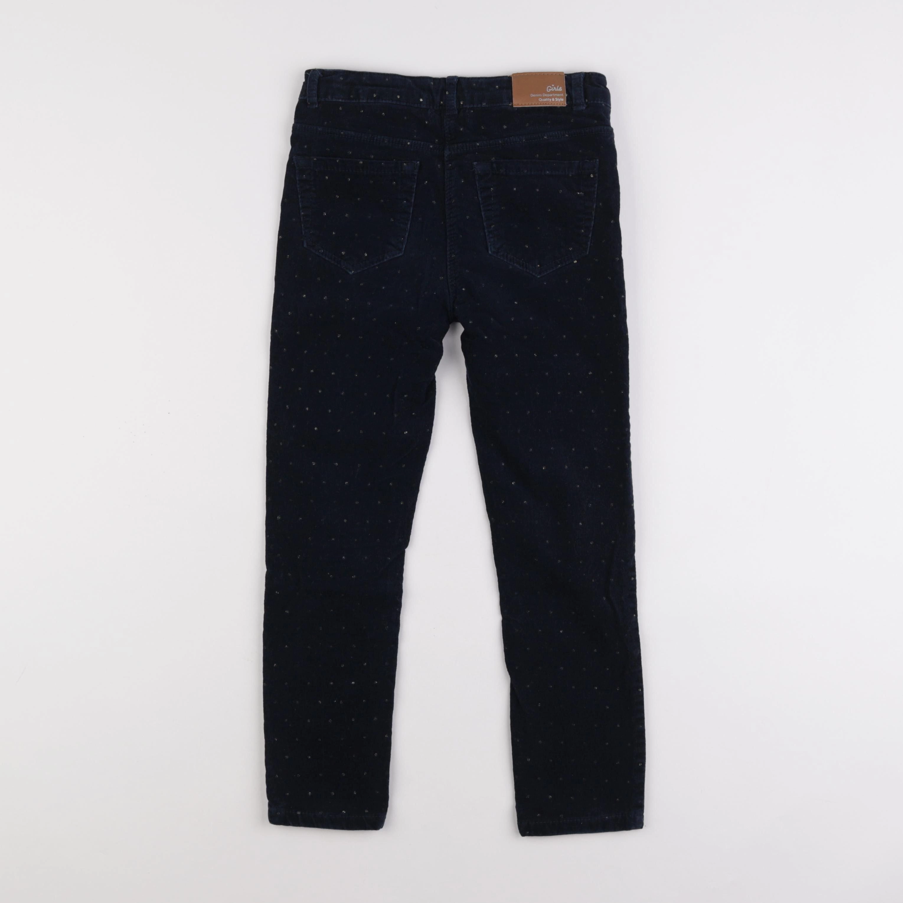 Vertbaudet - pantalon bleu - 8 ans