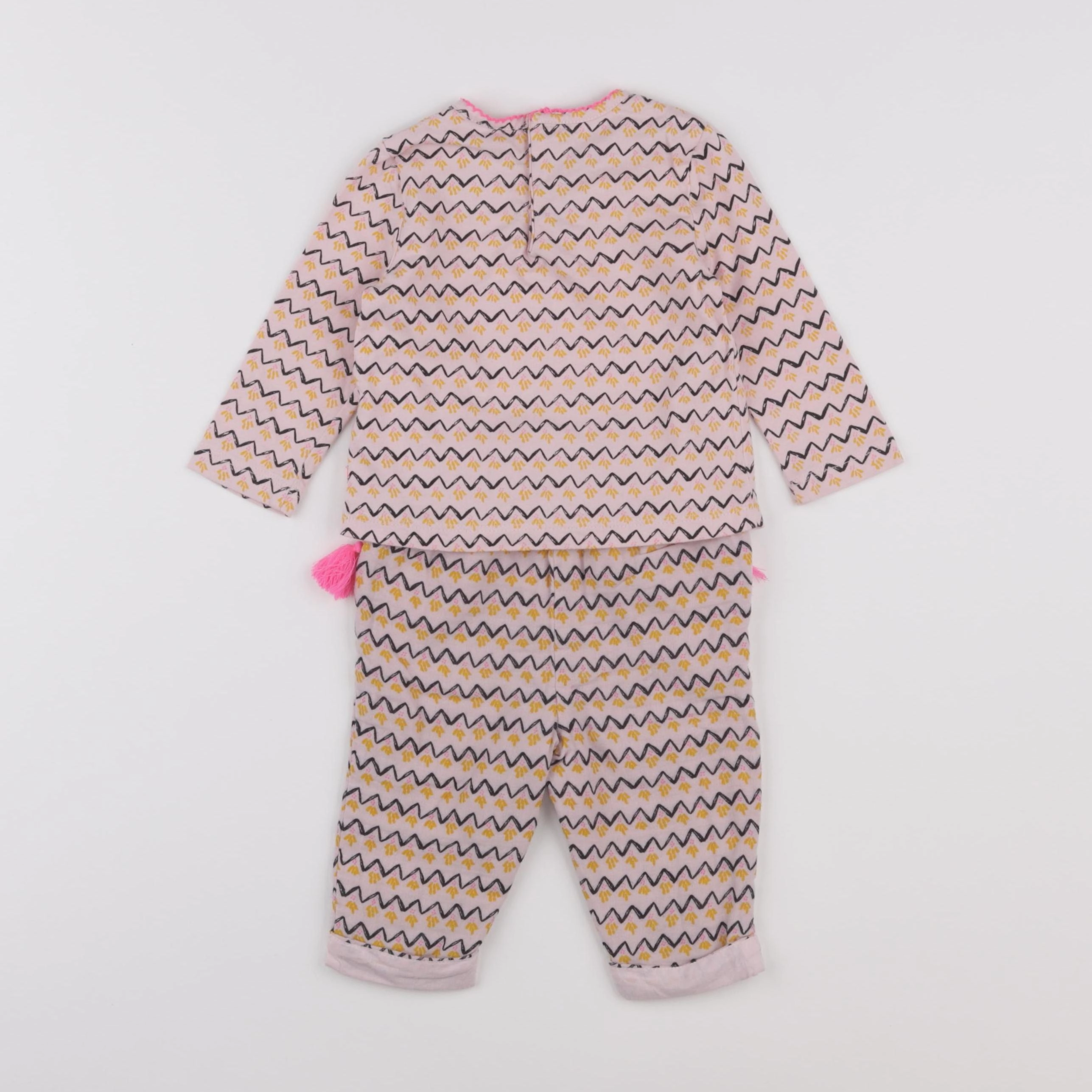 Billie Blush - ensemble rose - 6 mois