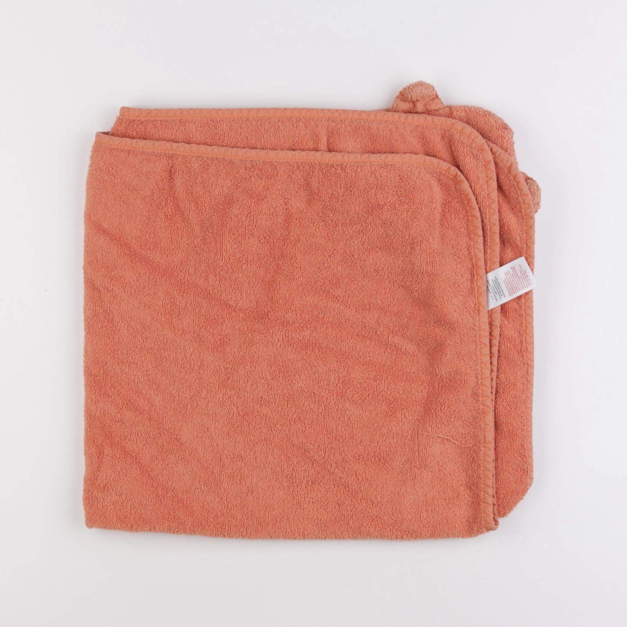 Vertbaudet - cape de bain orange - 0/12 mois