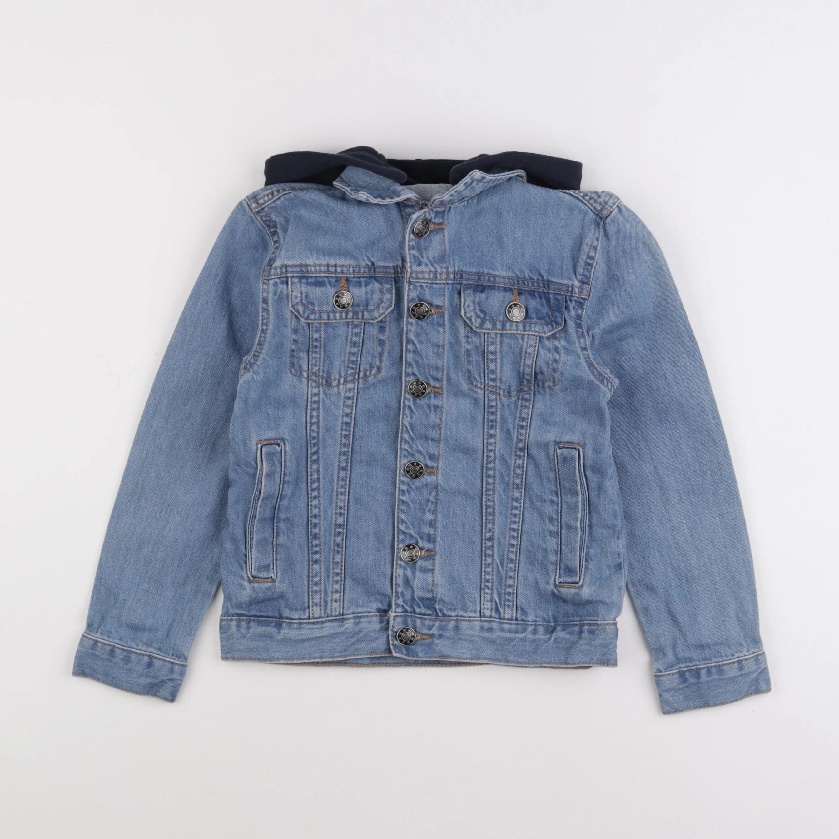 Monoprix - veste bleu - 8 ans