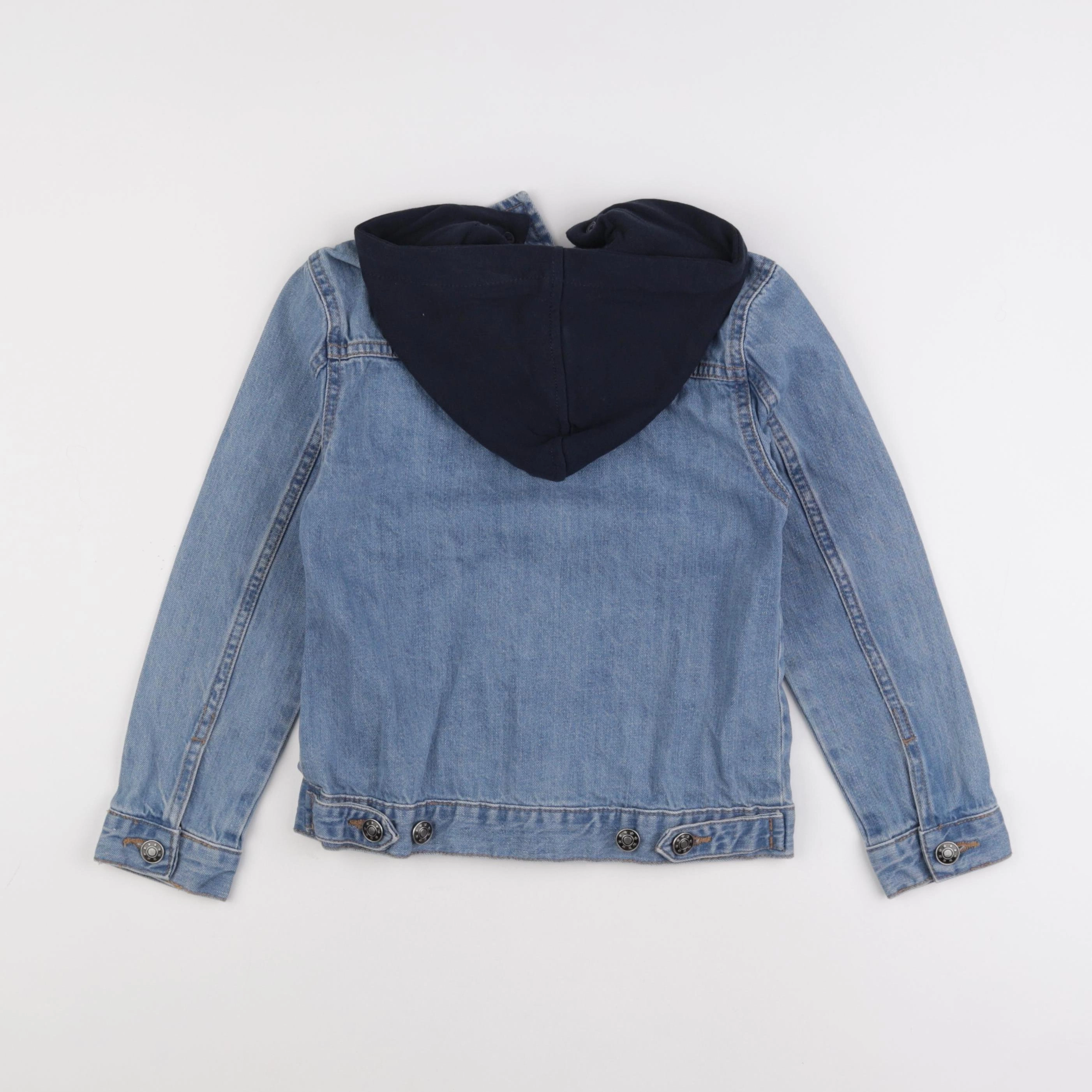 Monoprix - veste bleu - 8 ans