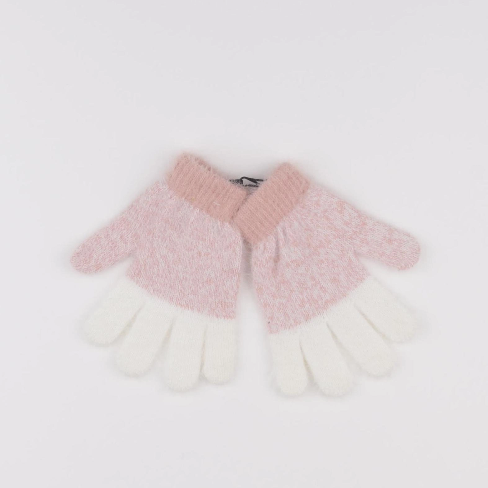 Vertbaudet - gants rose - 4/6 ans