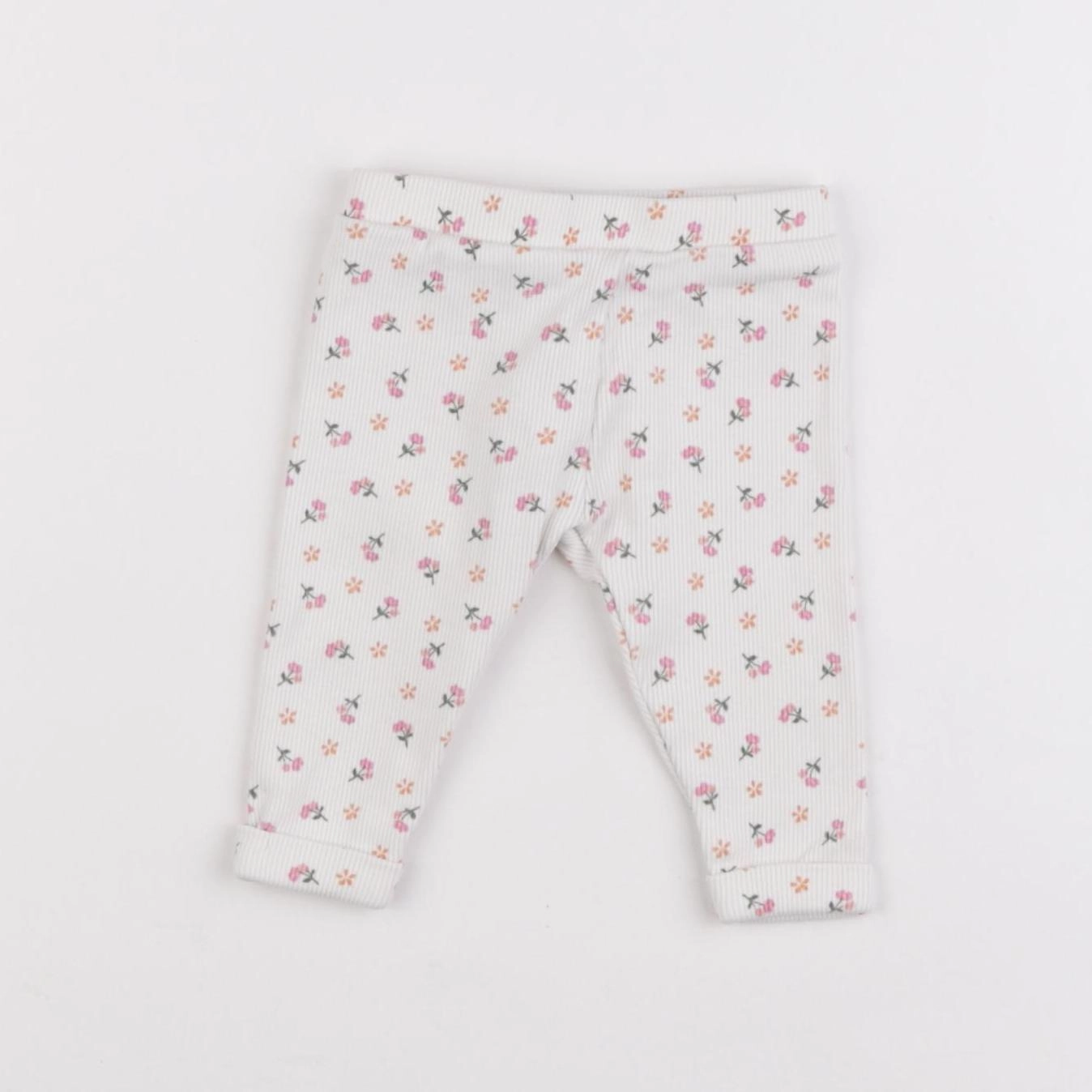 Tape à l'oeil - legging blanc - 3 mois