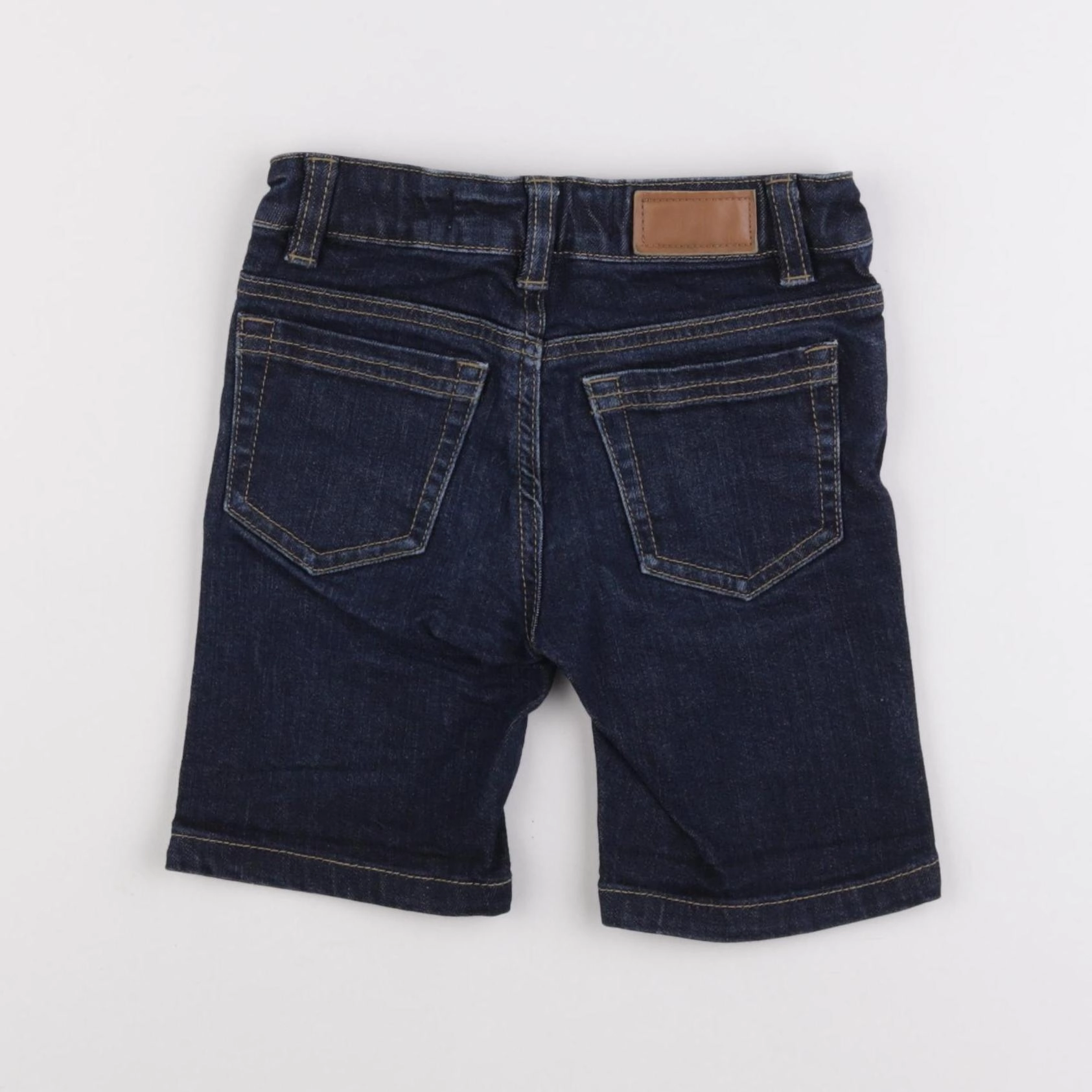 Monoprix - short bleu - 4 ans