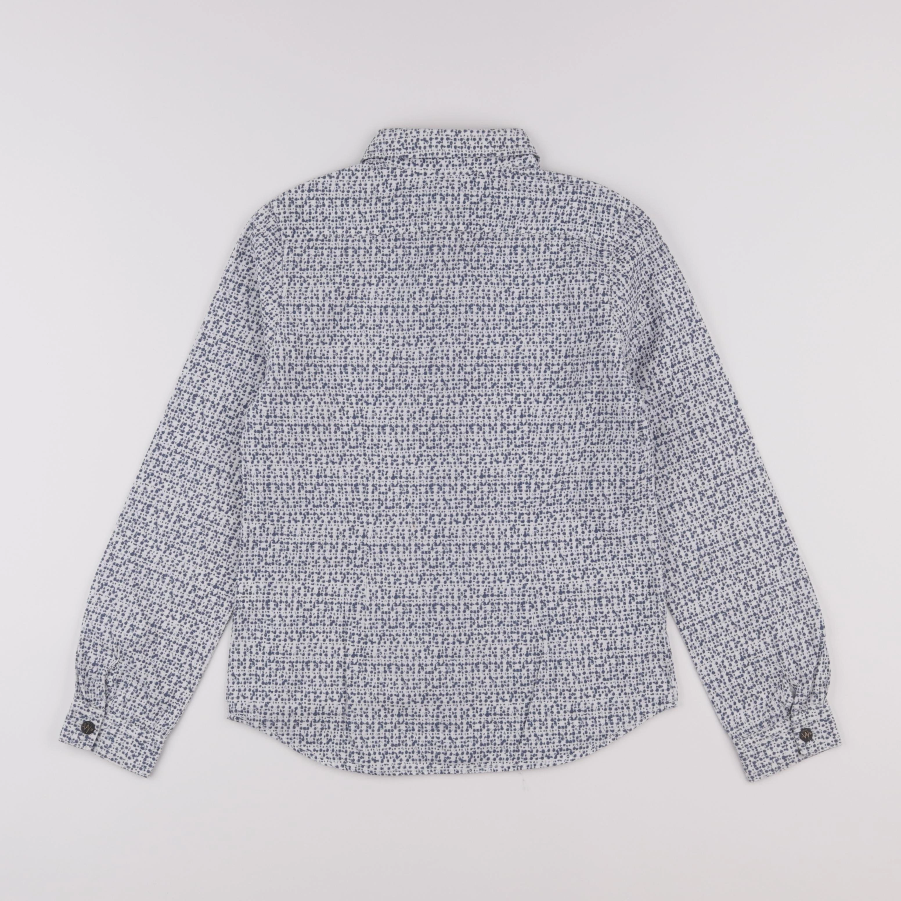 IKKS - chemise blanc, bleu - 10 ans