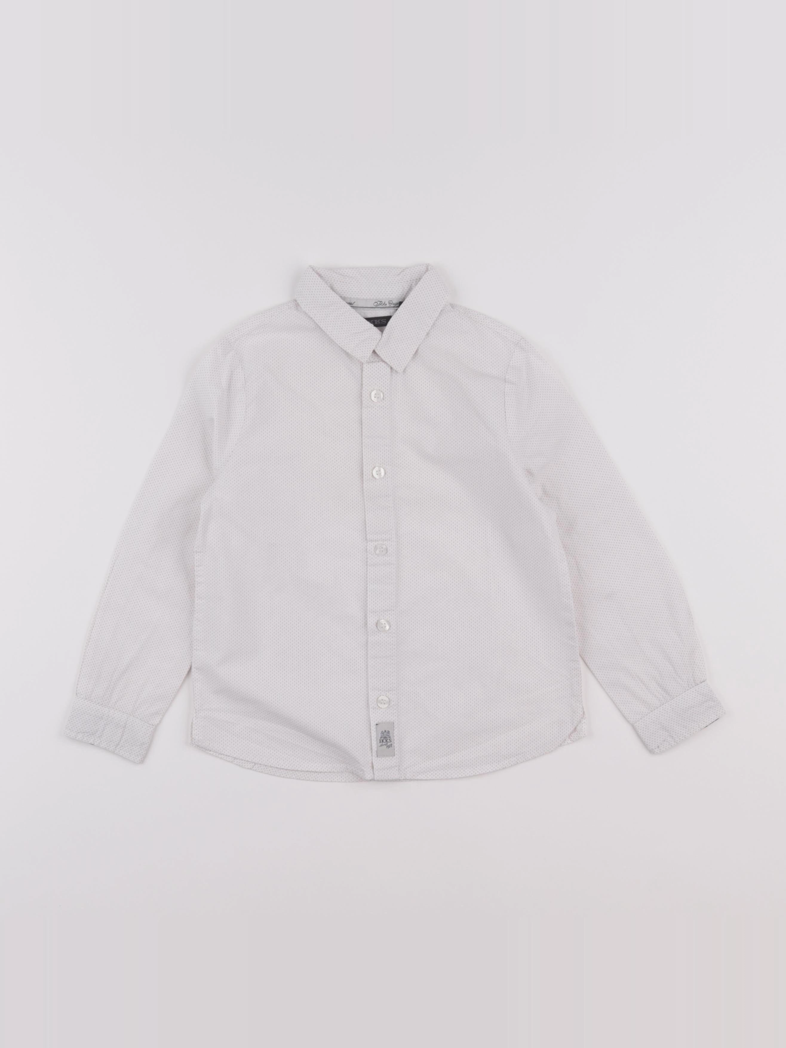 IKKS - chemise blanc, rouge - 4 ans