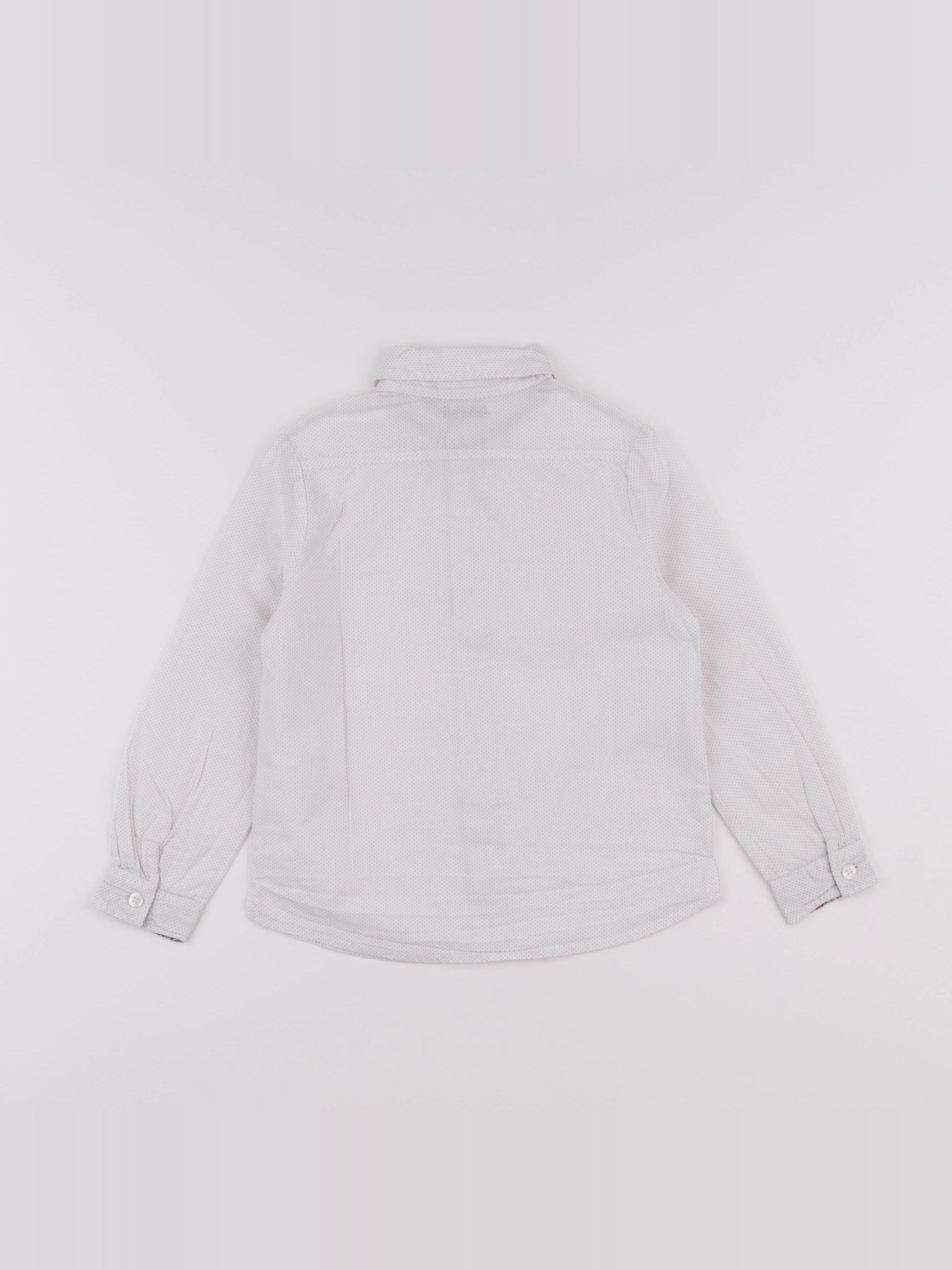 IKKS - chemise blanc, rouge - 4 ans