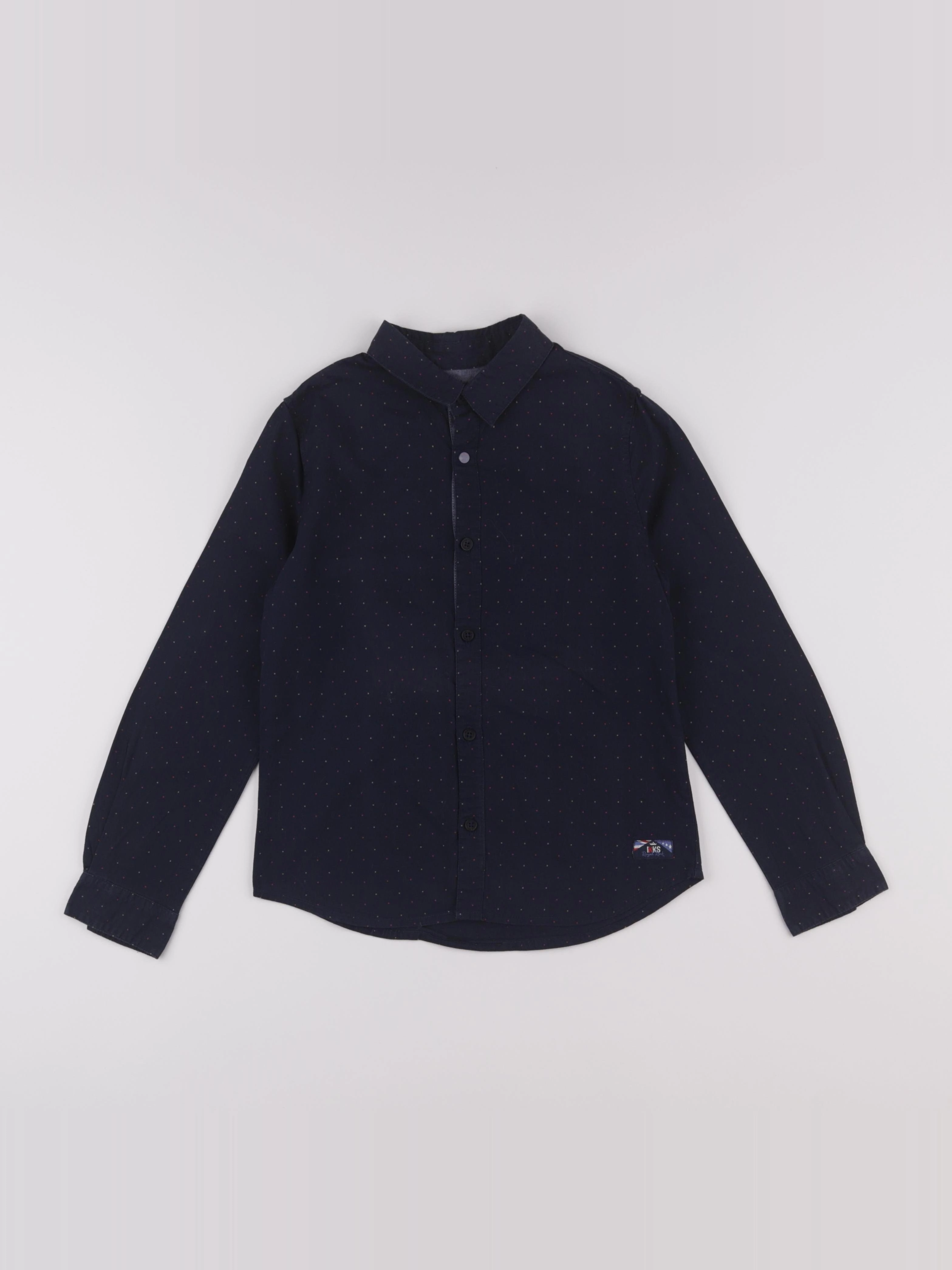 IKKS - chemise bleu - 8 ans