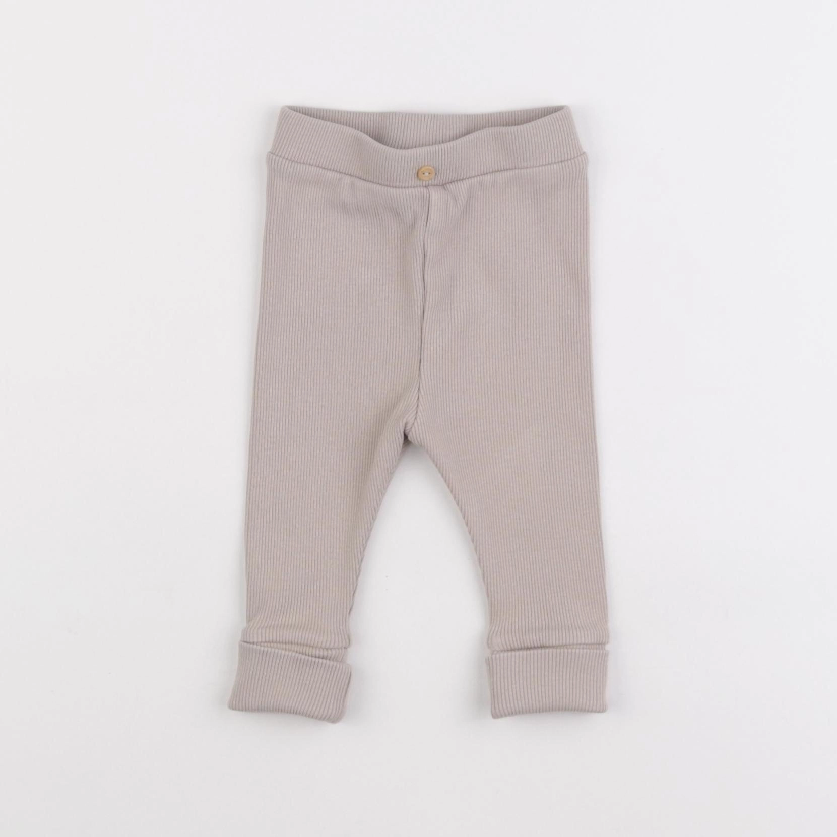 Vertbaudet - legging marron - 6 mois