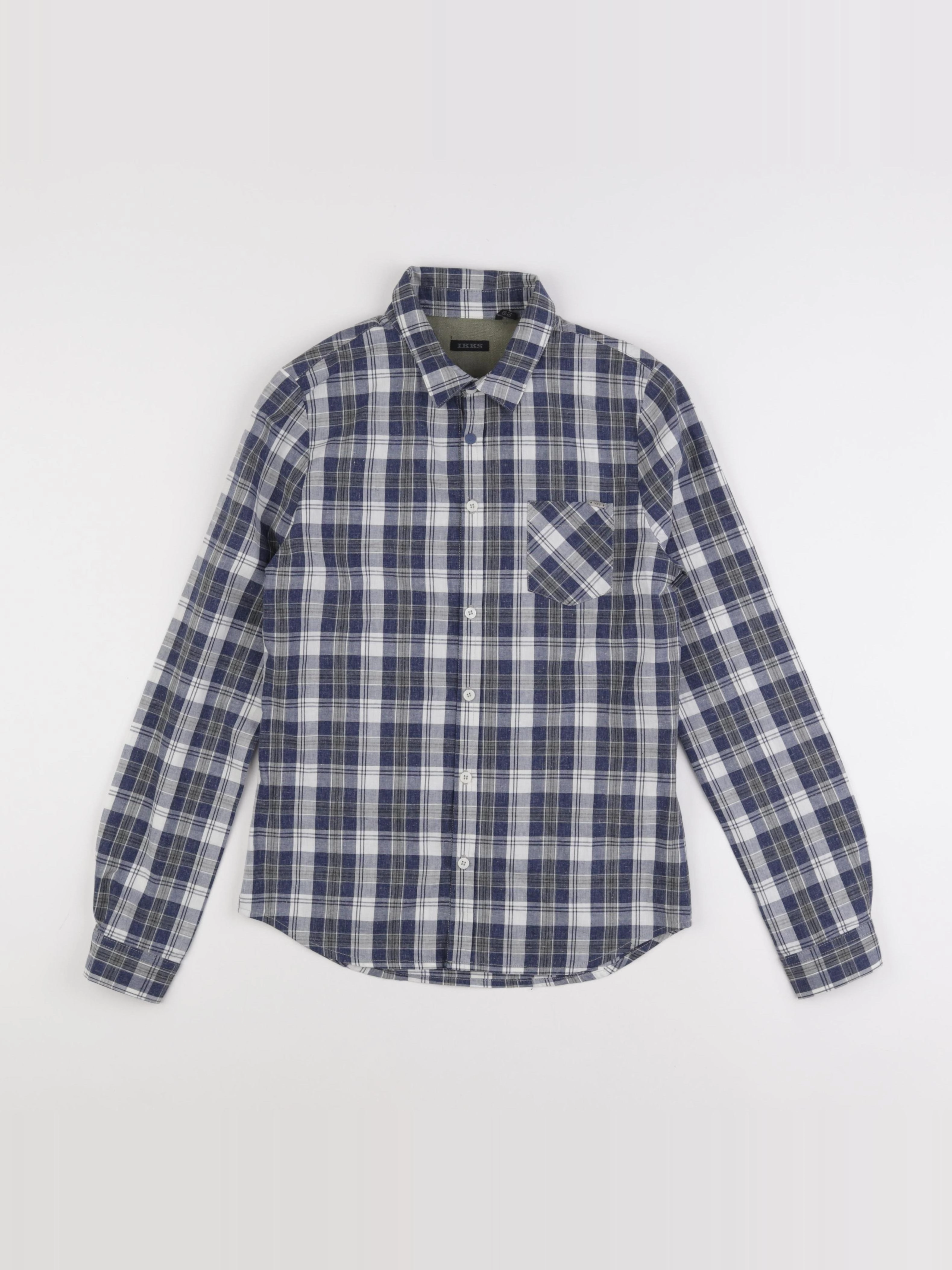 IKKS - chemise bleu - 12 ans