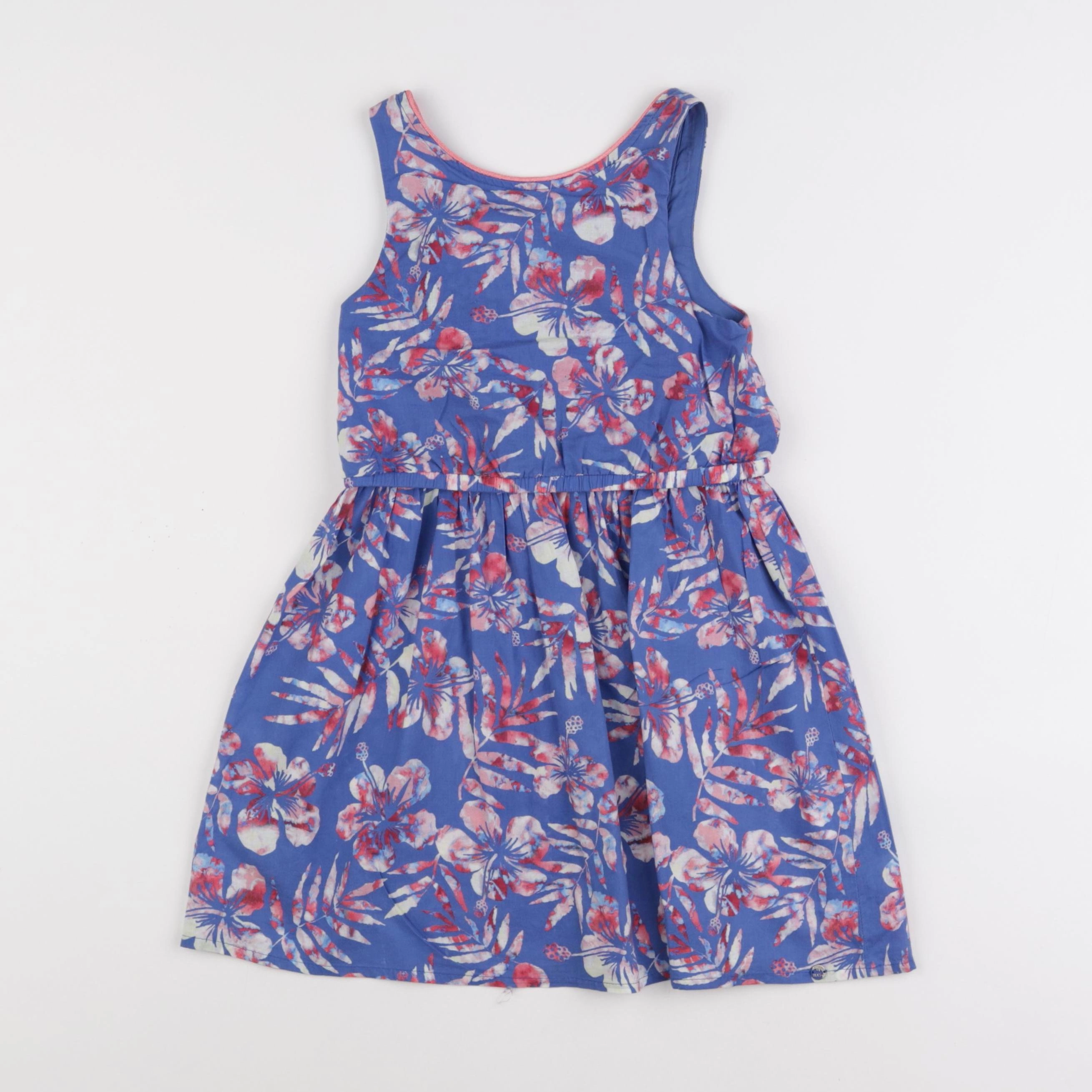 IKKS - robe bleu - 6 ans