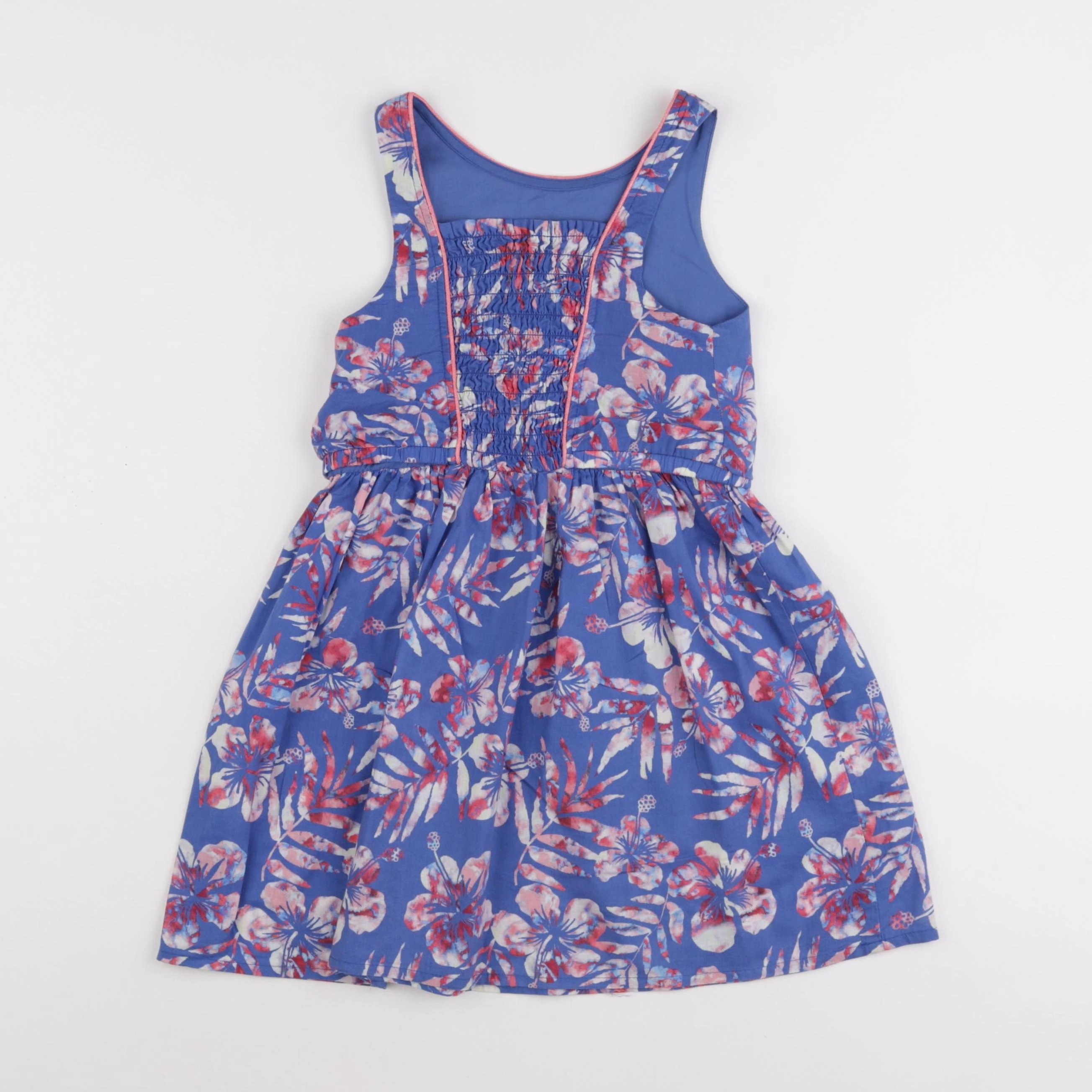 IKKS - robe bleu - 6 ans