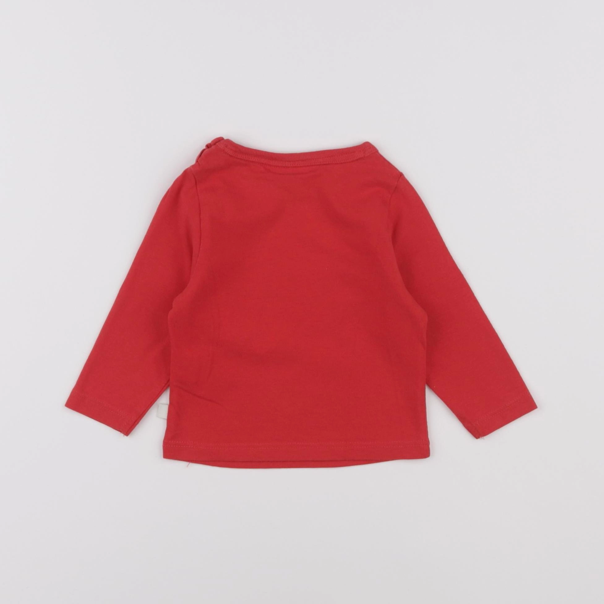 Tape à l'oeil - tee-shirt rouge - 3 mois