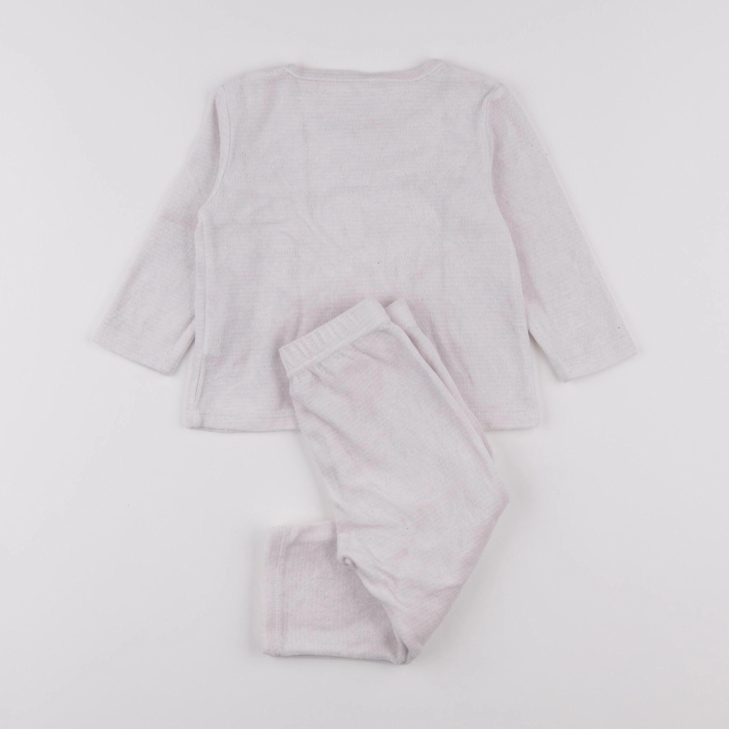 Vertbaudet - pyjama velours rose - 2 ans