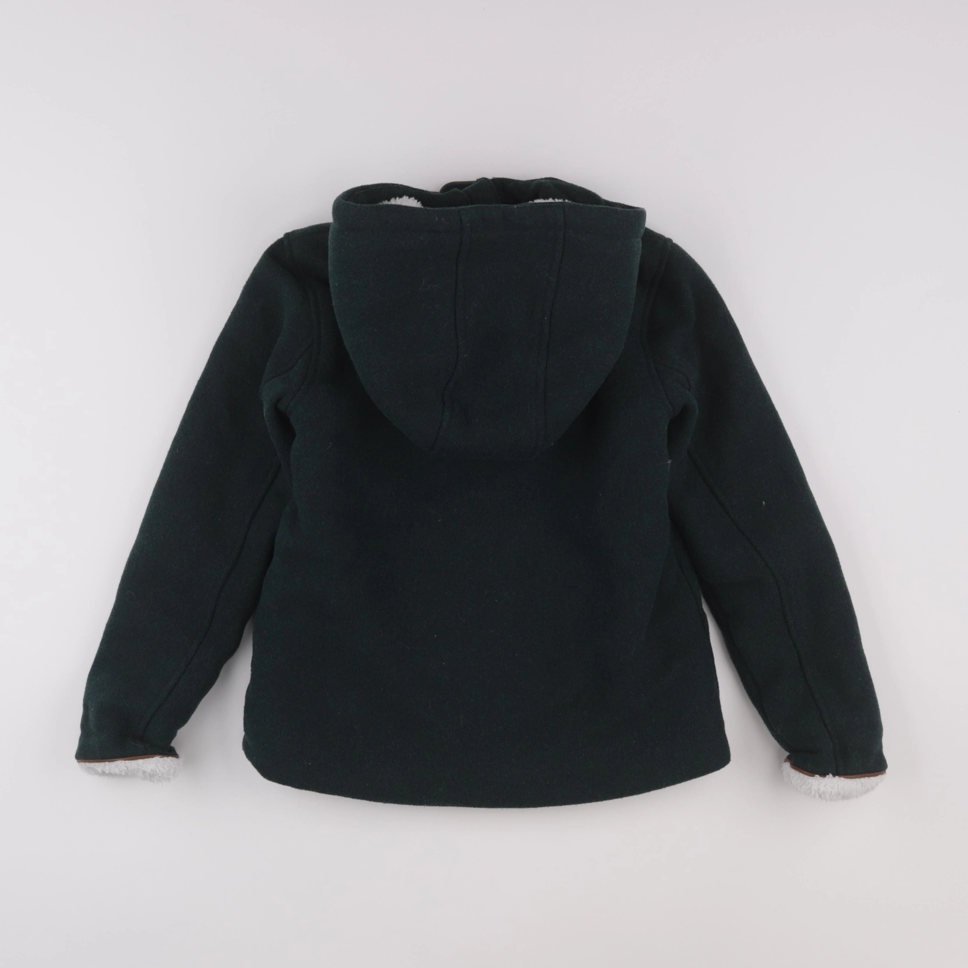 Vertbaudet - manteau vert - 8 ans