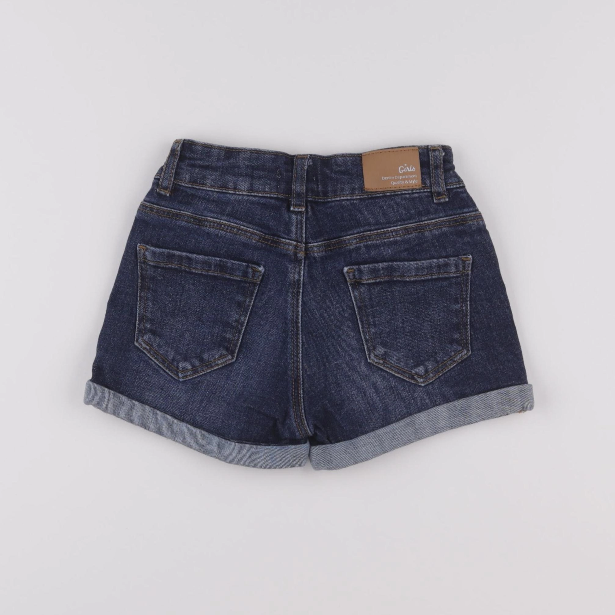 Vertbaudet - short bleu - 6 ans